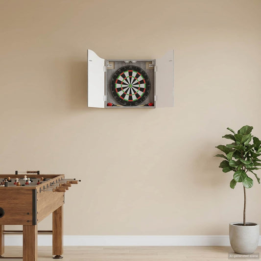 Dartboard Cabinet Grey Sonoma 56 x 12 x 63 cm Engineered Wood