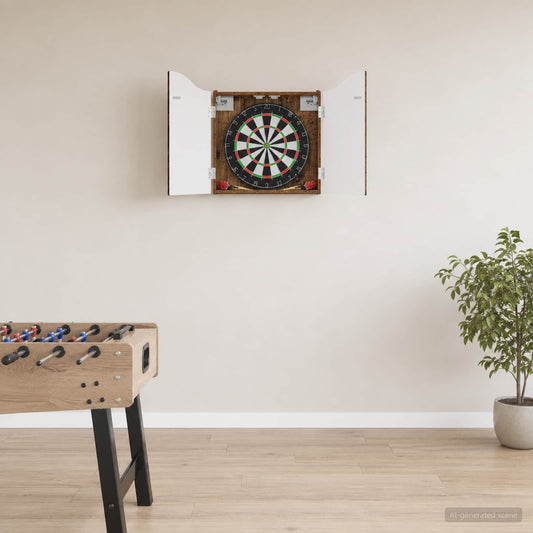 Dartboard Cabinet Old Wood 56 x 12 x 63 cm Engineered Wood