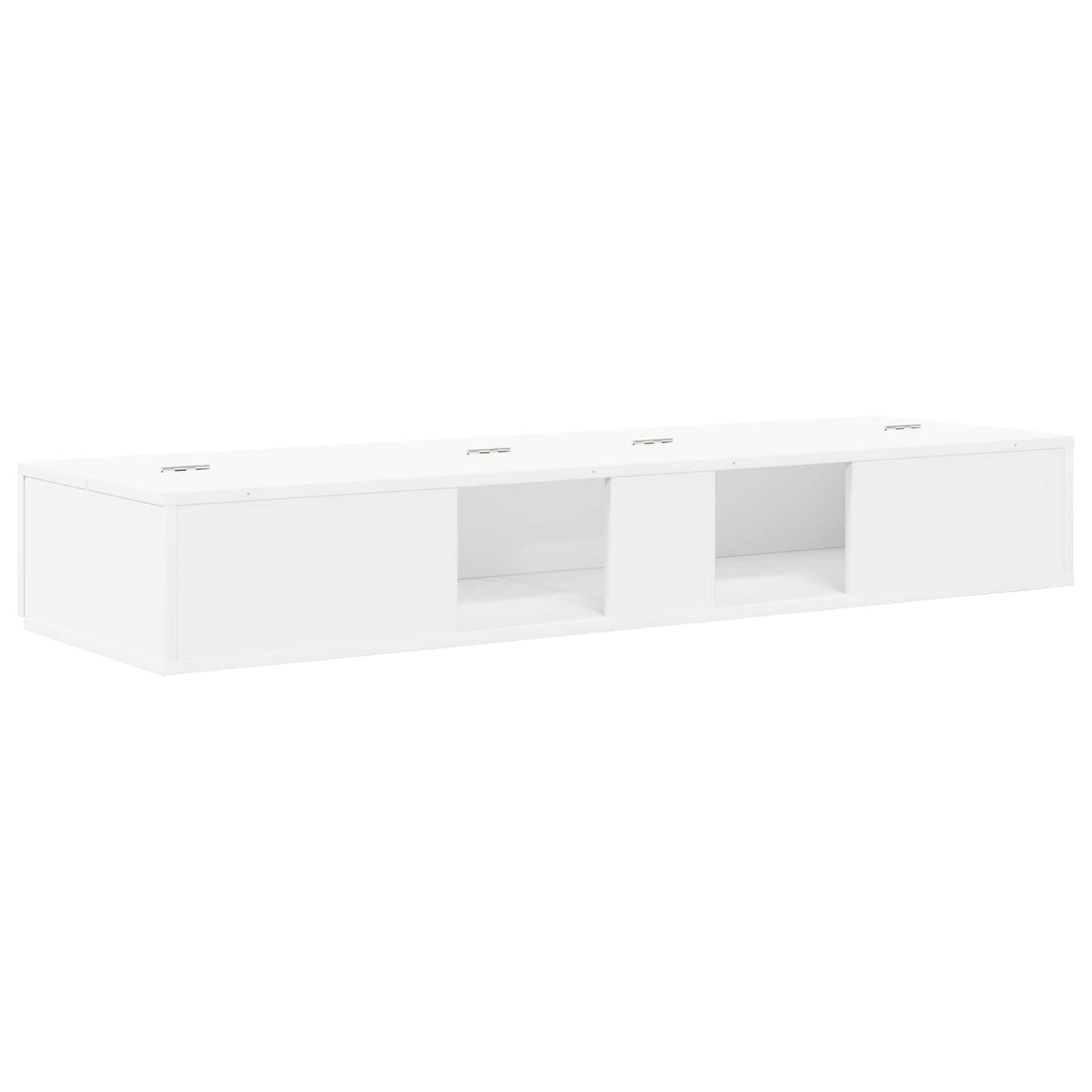 Studio Desk White 152 x 40 x 19.5 cm Engineered Wood