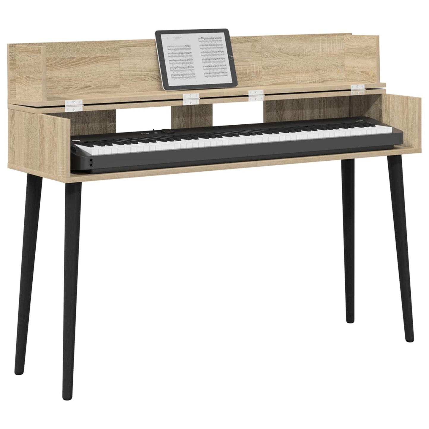 Studio Desk Sonoma 152 x 40 x 19.5 cm Engineered Wood
