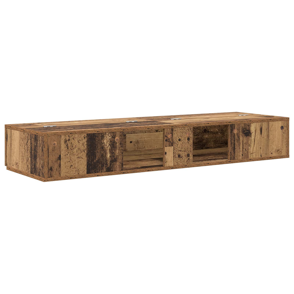 Studio Desk Oak Wood 152 x 40 x 19.5 cm Engineered Wood