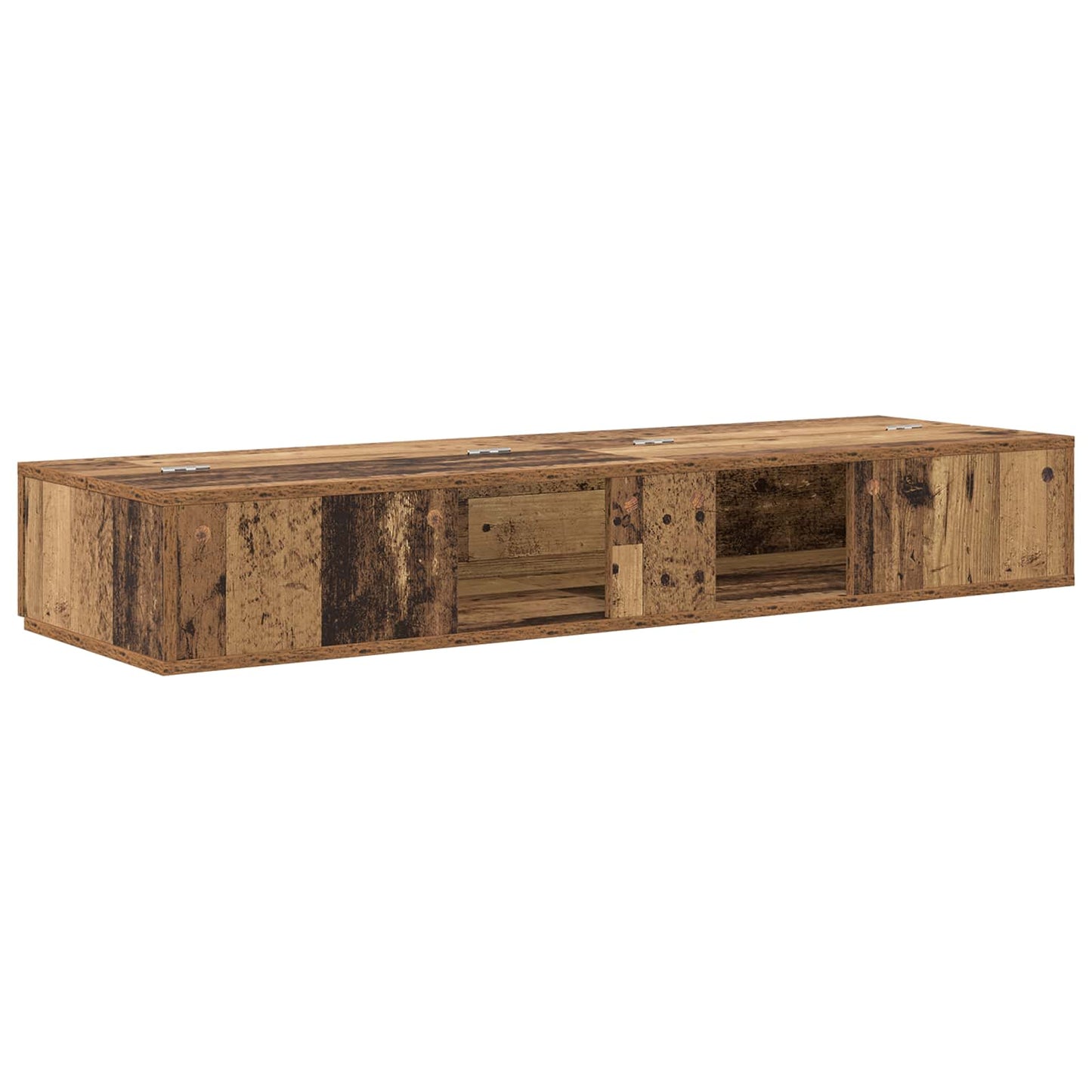 Studio Desk Old Wood 130 x 40 x 19.5 cm Engineered Wood
