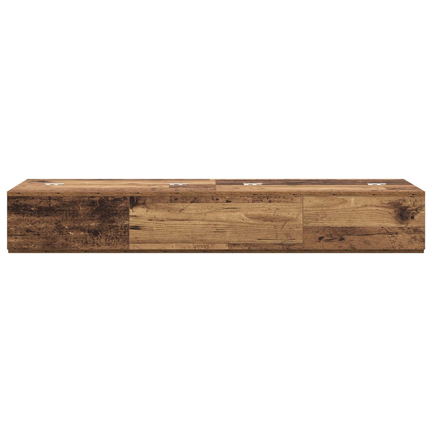 Studio Desk Old Wood 130 x 40 x 19.5 cm Engineered Wood