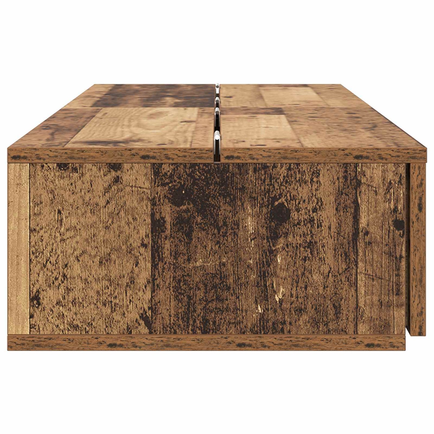 Studio Desk Oak Wood 130 x 40 x 19.5 cm Engineered Wood