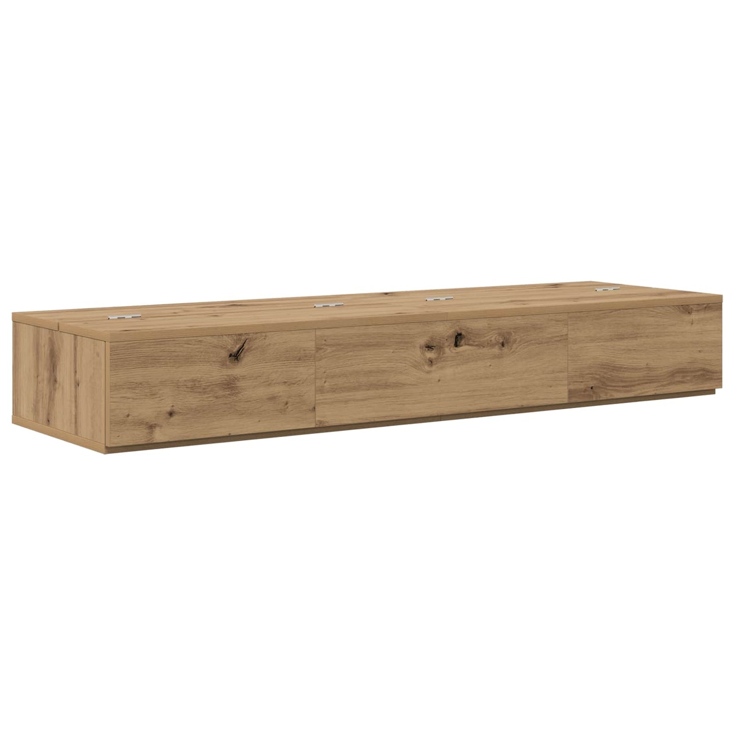 Studio Desk Artisan Oak 130 x 40 x 19.5 cm Engineered Wood