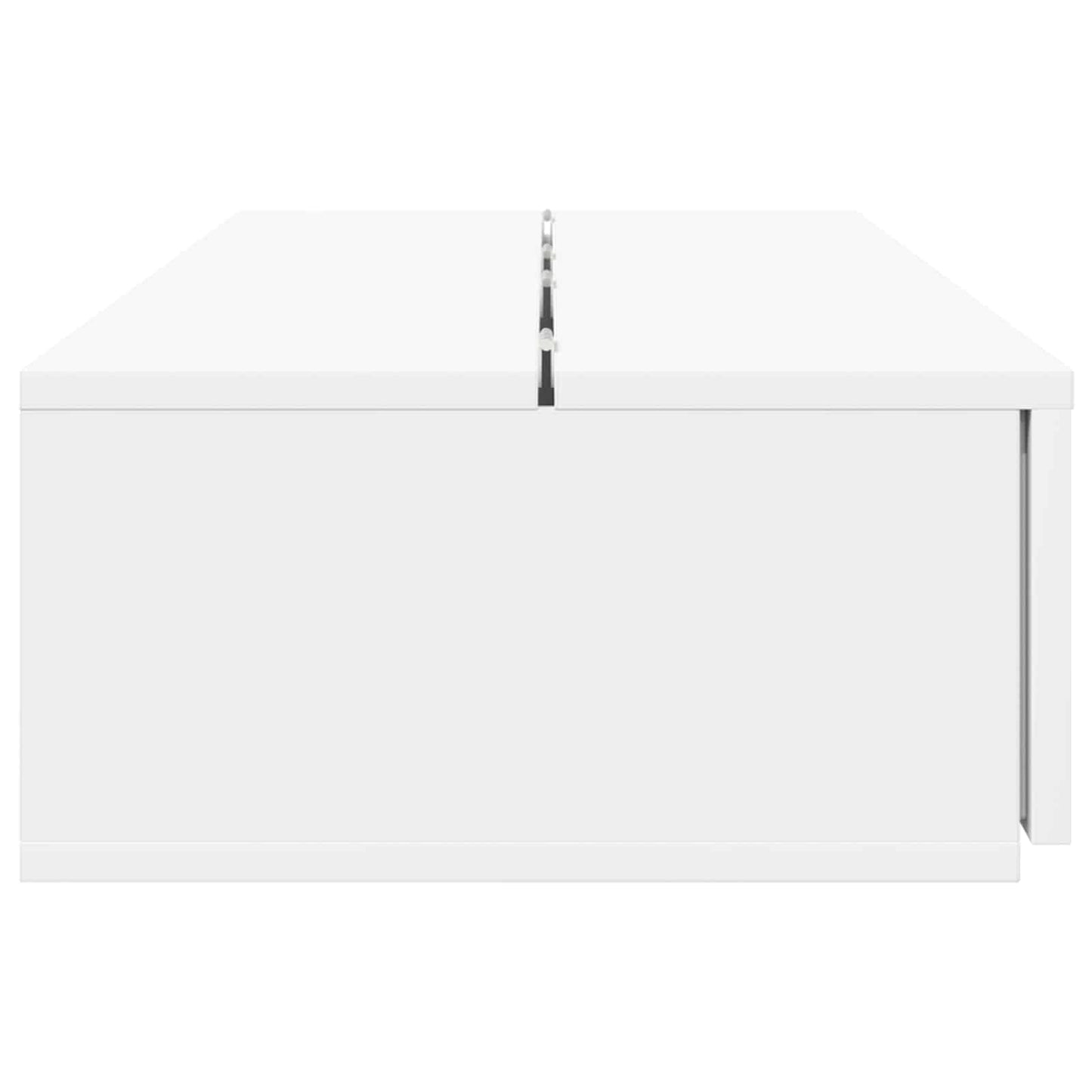 Studio Desk White 110 x 40 x 19.5 cm Engineered Wood
