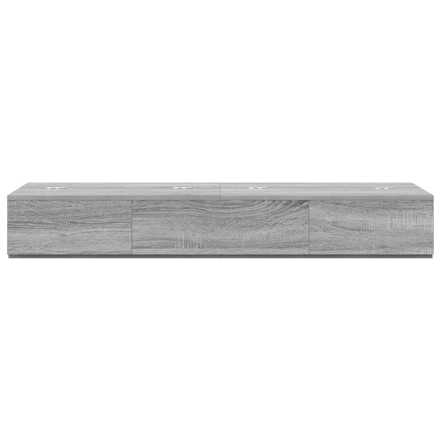 Studio Desk Grey Sonoma 110 x 40 x 19.5 cm Engineered Wood