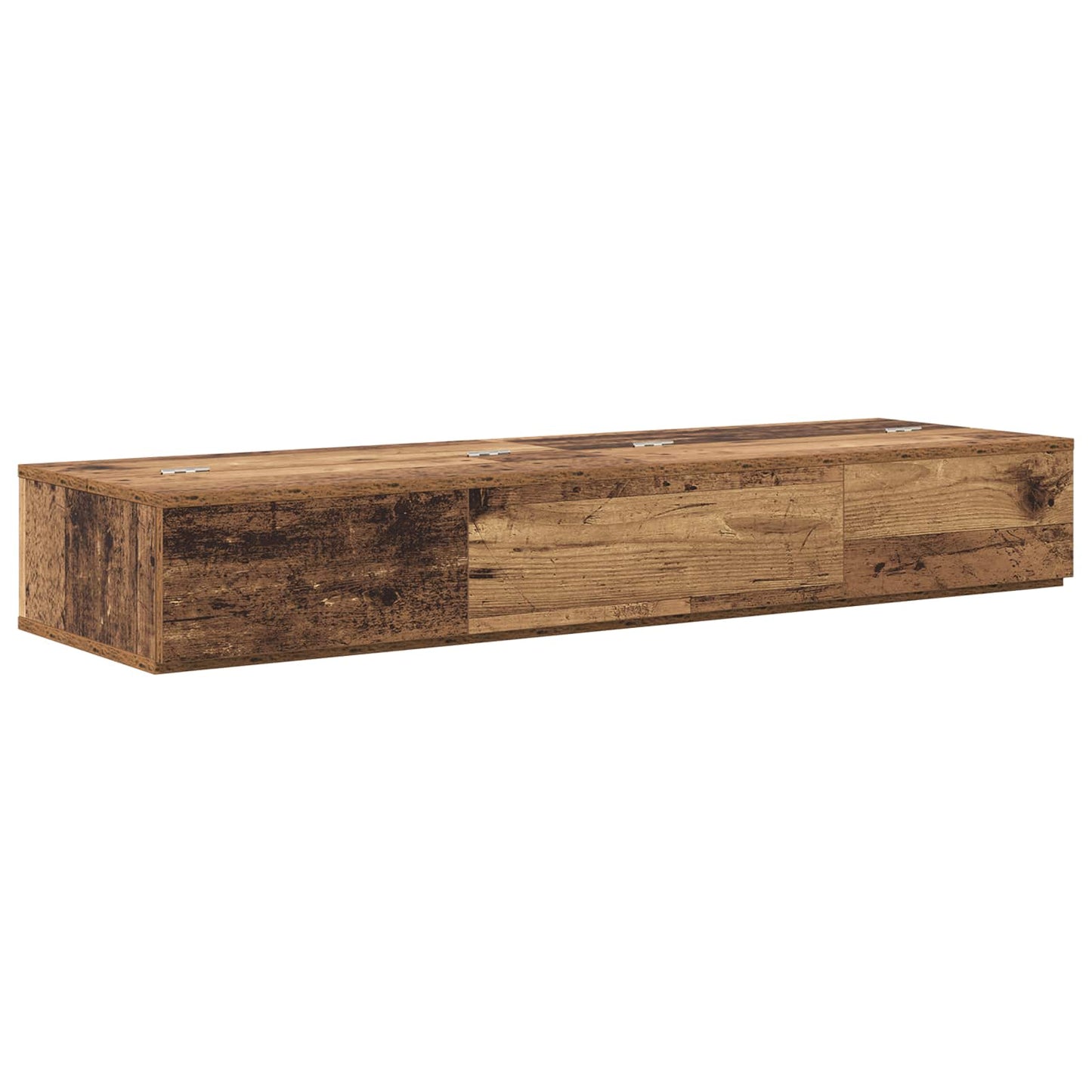 Studio Desk Old Wood 110 x 40 x 19.5 cm Engineered Wood