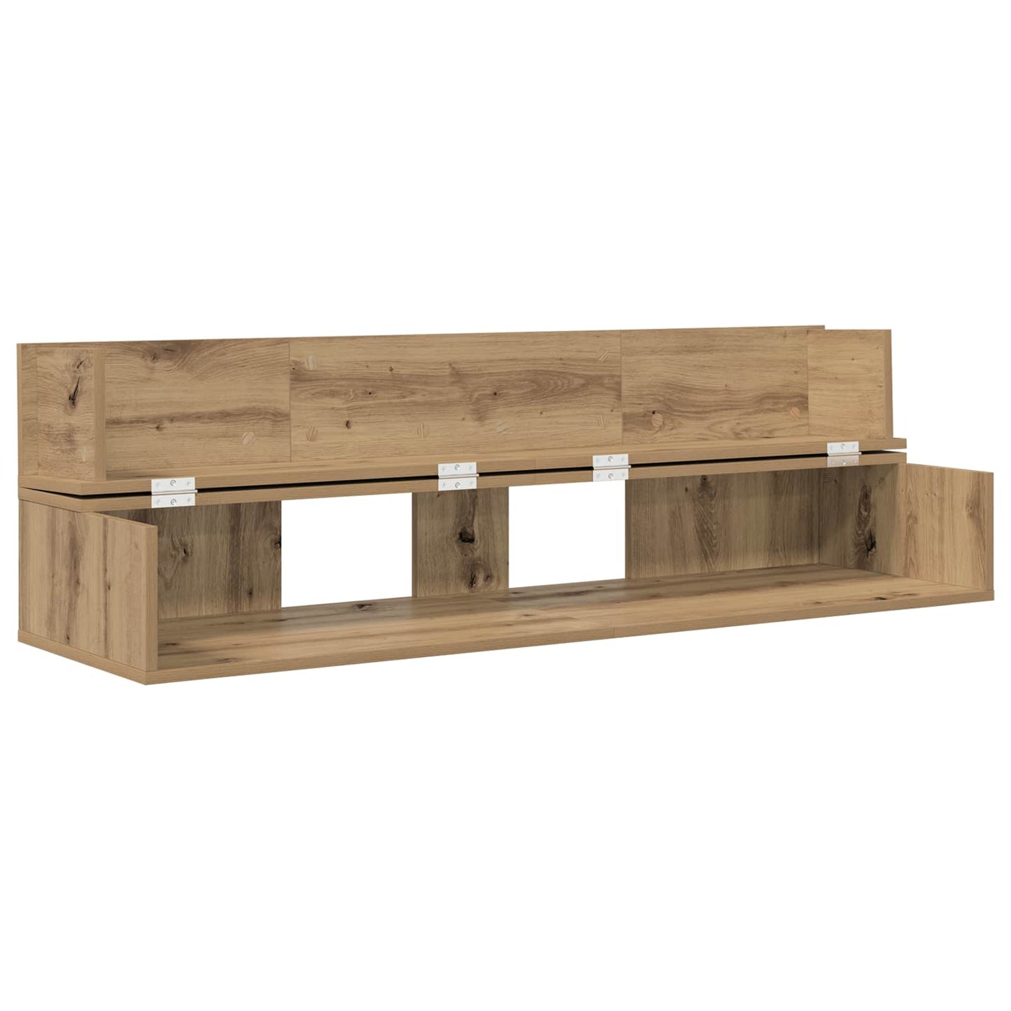 Studio Desk Artisan Oak 110 x 40 x 19.5 cm Engineered Wood