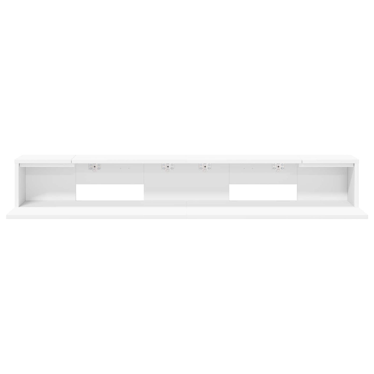 Studio Desk White 152 x 36 x 19.5 cm Engineered Wood