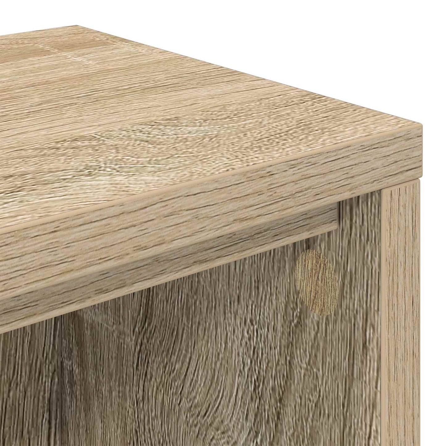 Studio Desk Sonoma 130 x 36 x 19.5 cm Engineered Wood