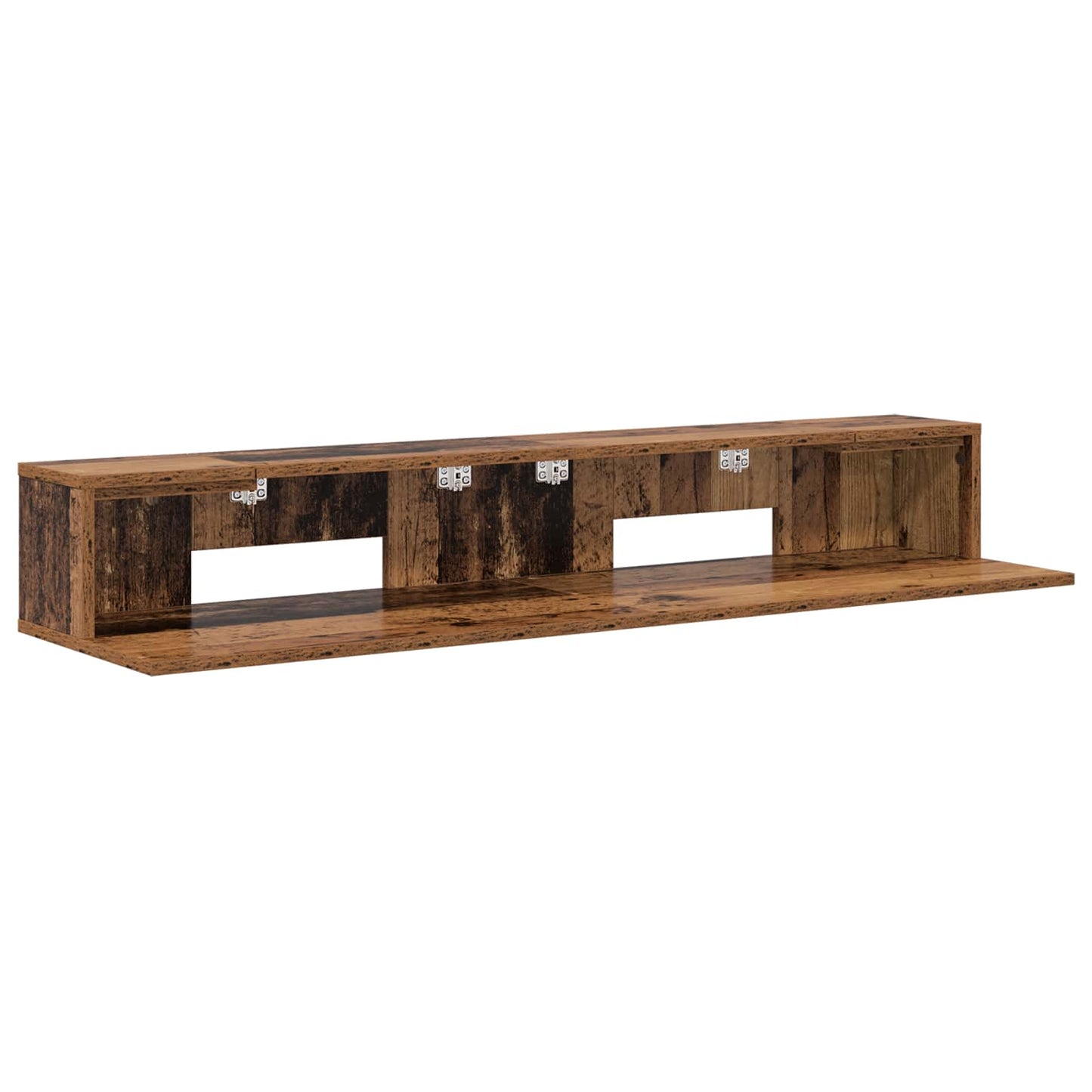 Studio Desk Old Wood 130 x 36 x 19.5 cm Engineered Wood