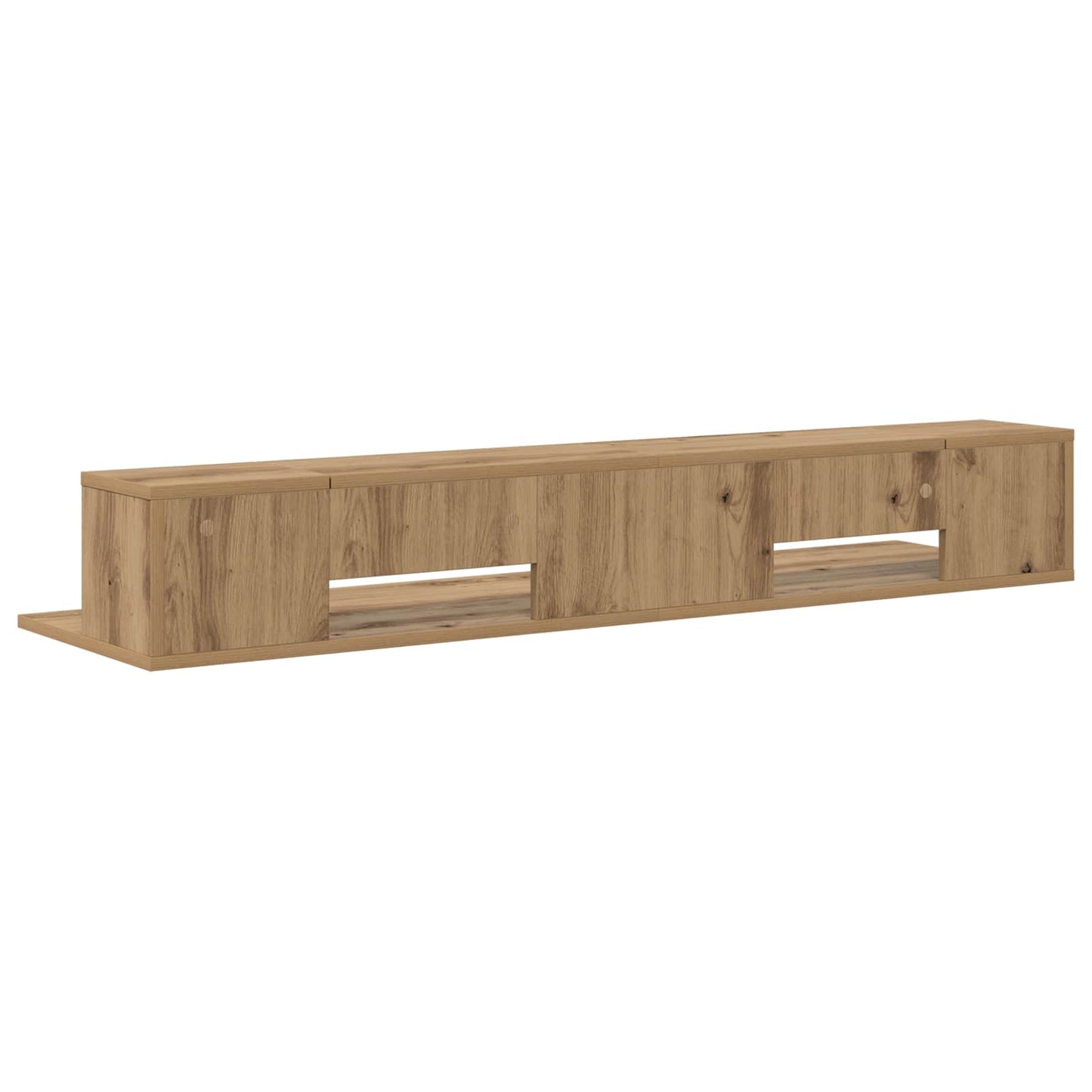 Studio Desk Artisan Oak 130 x 36 x 19.5 cm Engineered Wood