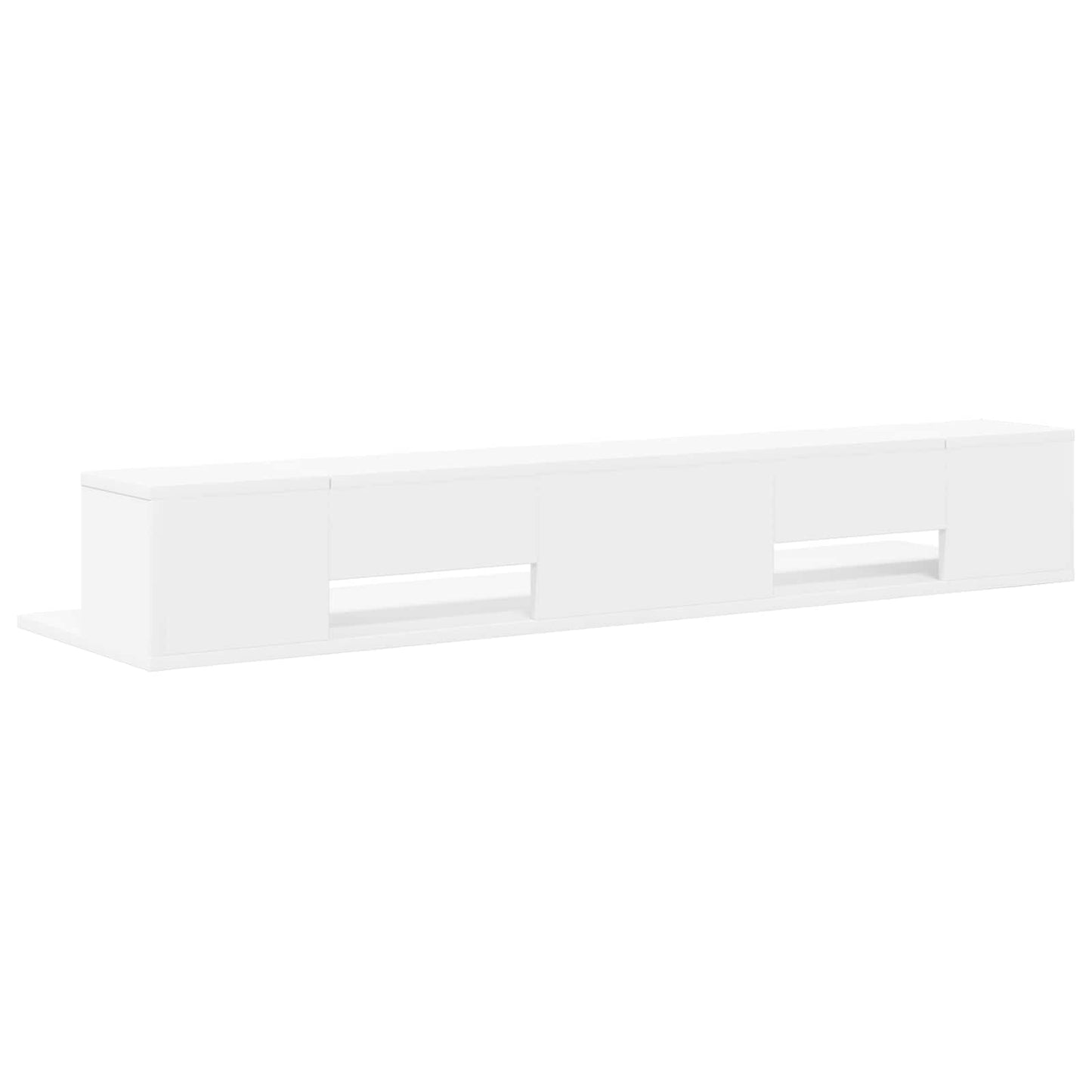 Studio Desk White 110 x 36 x 19.5 cm Engineered Wood