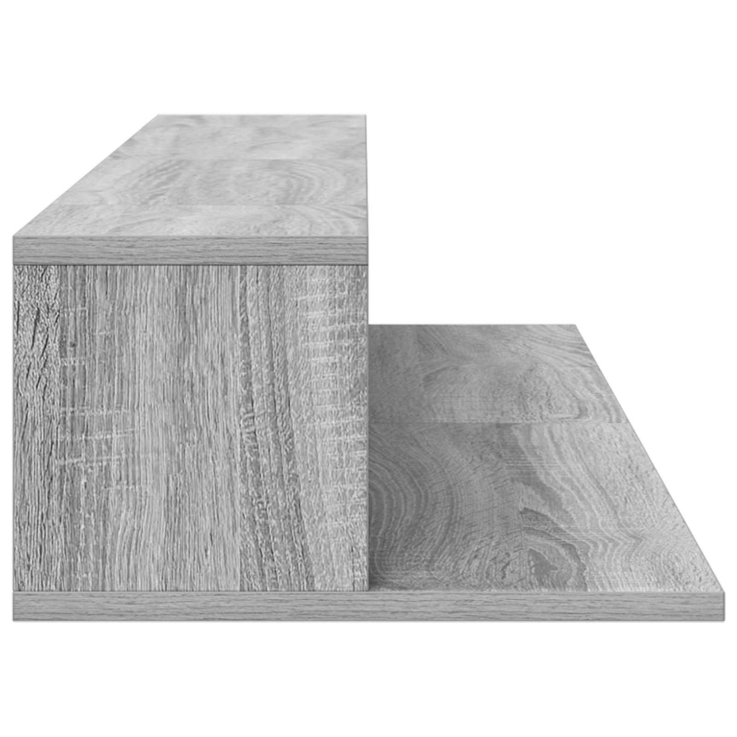 Studio Desk Grey Sonoma 110 x 36 x 19.5 cm Engineered Wood