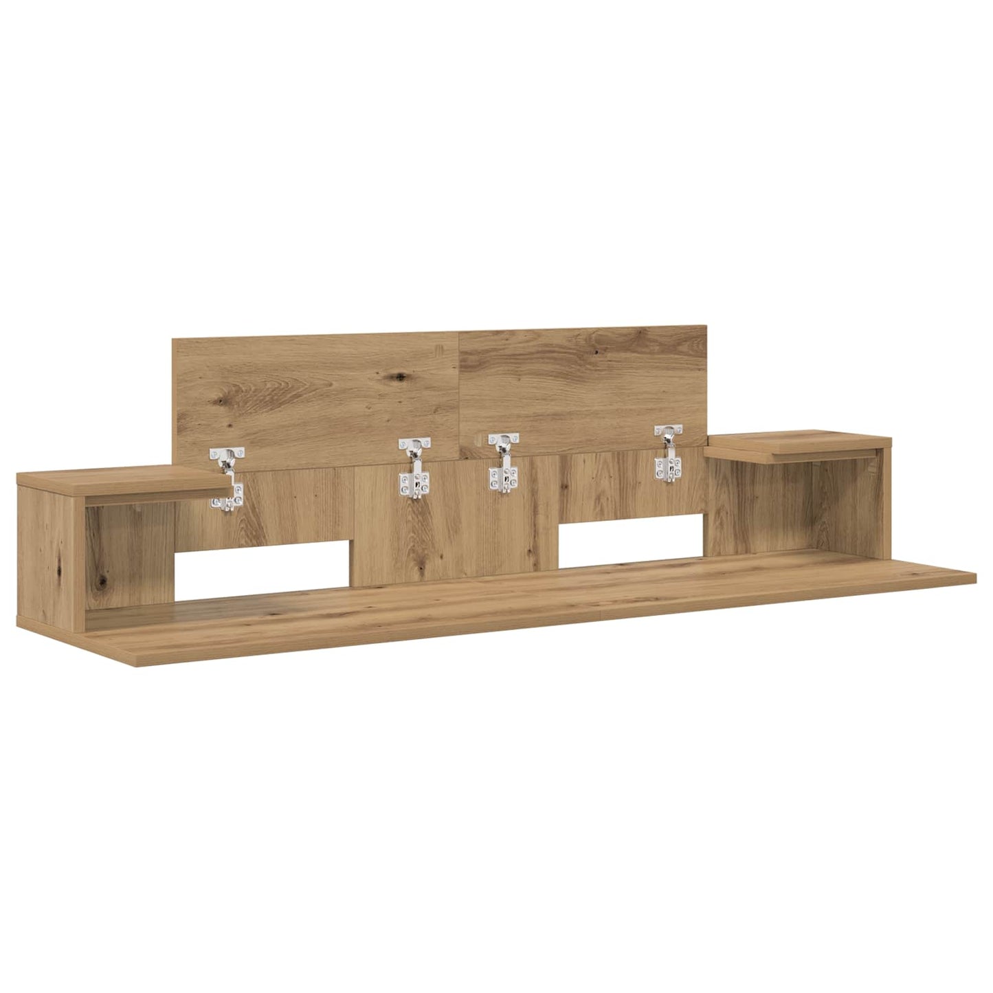 Studio Desk Artisan Oak 110 x 36 x 19.5 cm Engineered Wood
