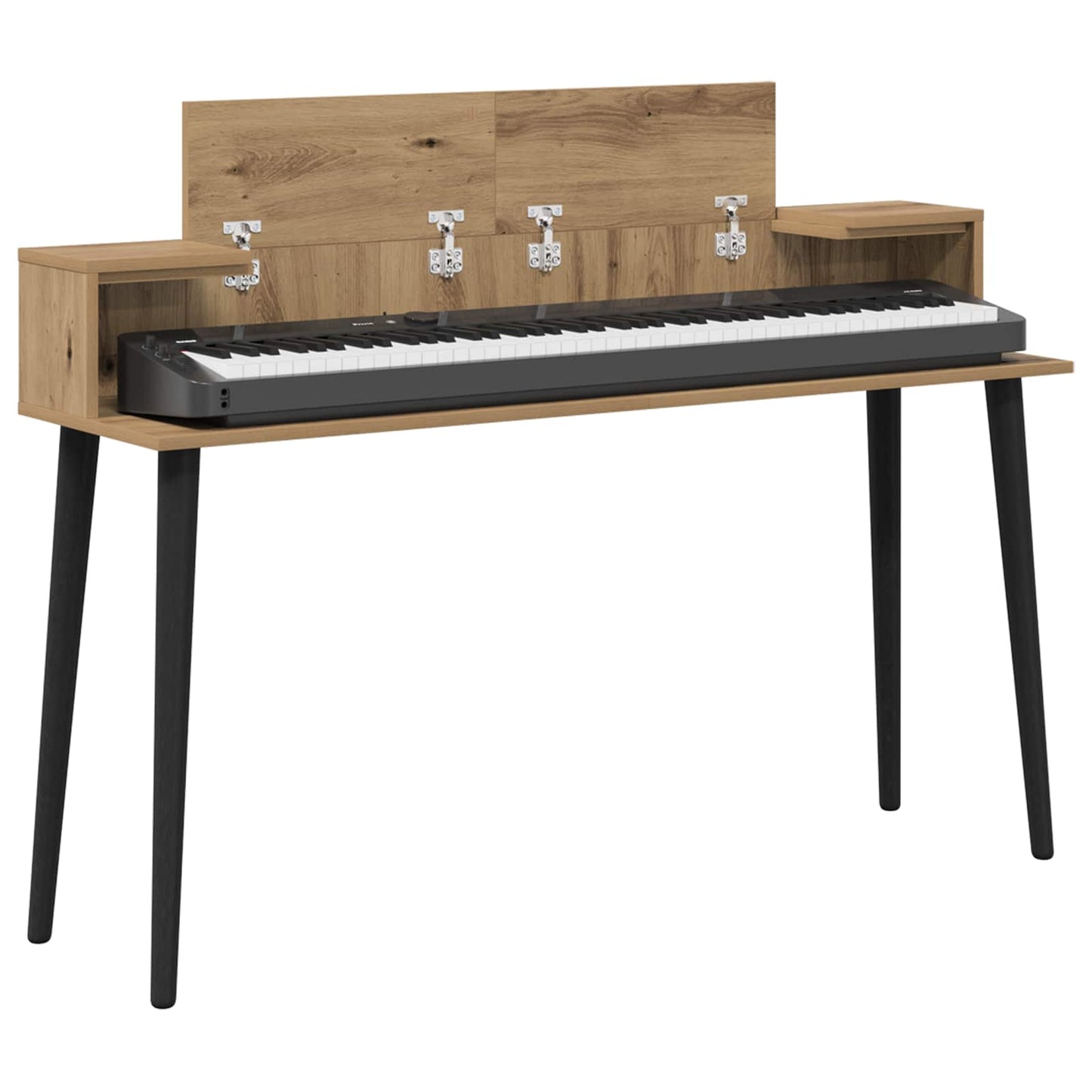 Studio Desk Artisan Oak 110 x 36 x 19.5 cm Engineered Wood