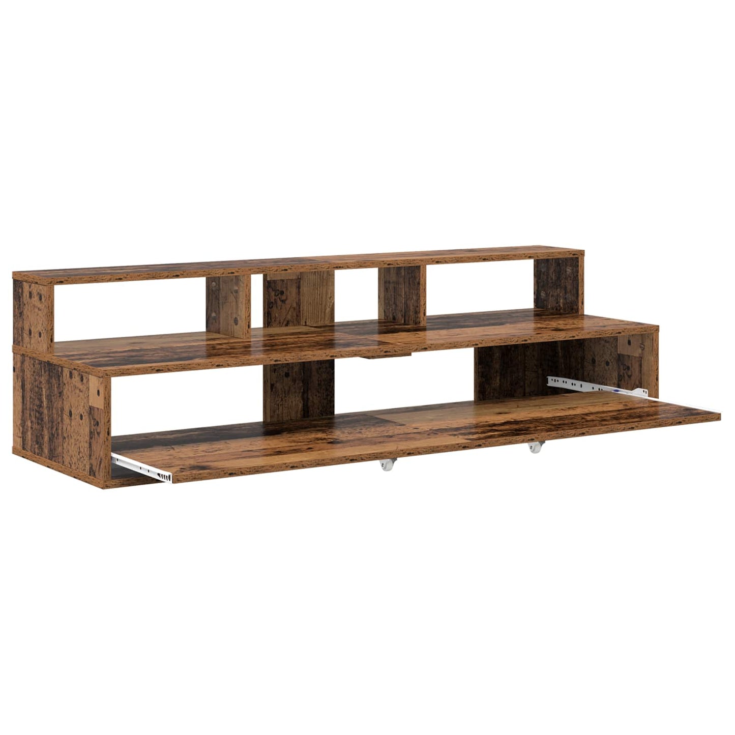 Studio Desk Old Wood 152 x 42.5 x 36 cm Engineered Wood