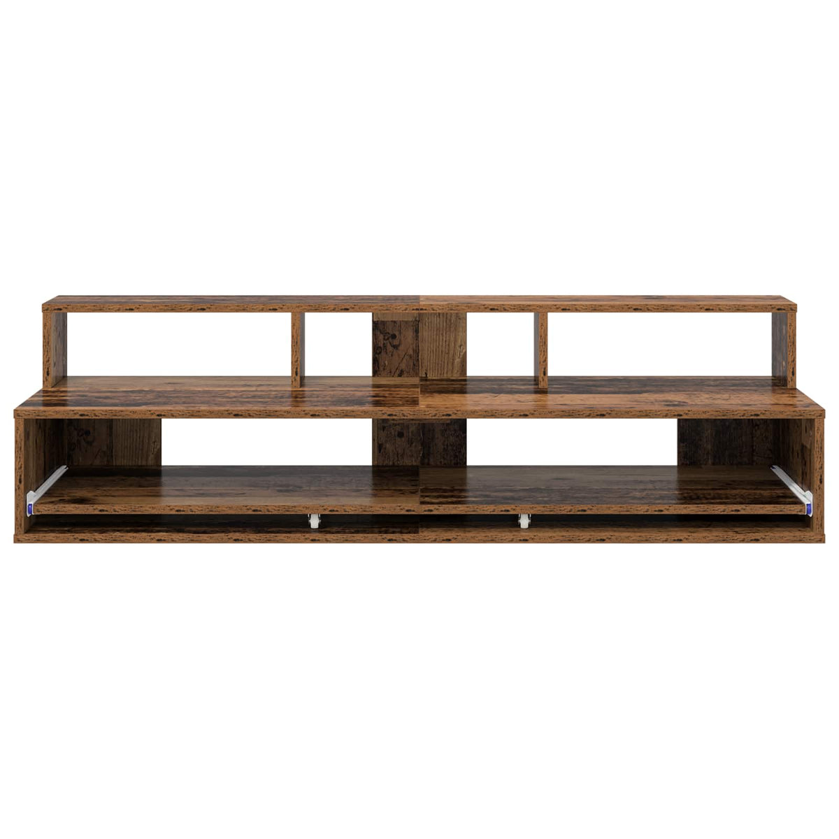 Studio Desk Old Wood 130 x 42.5 x 36 cm Engineered Wood