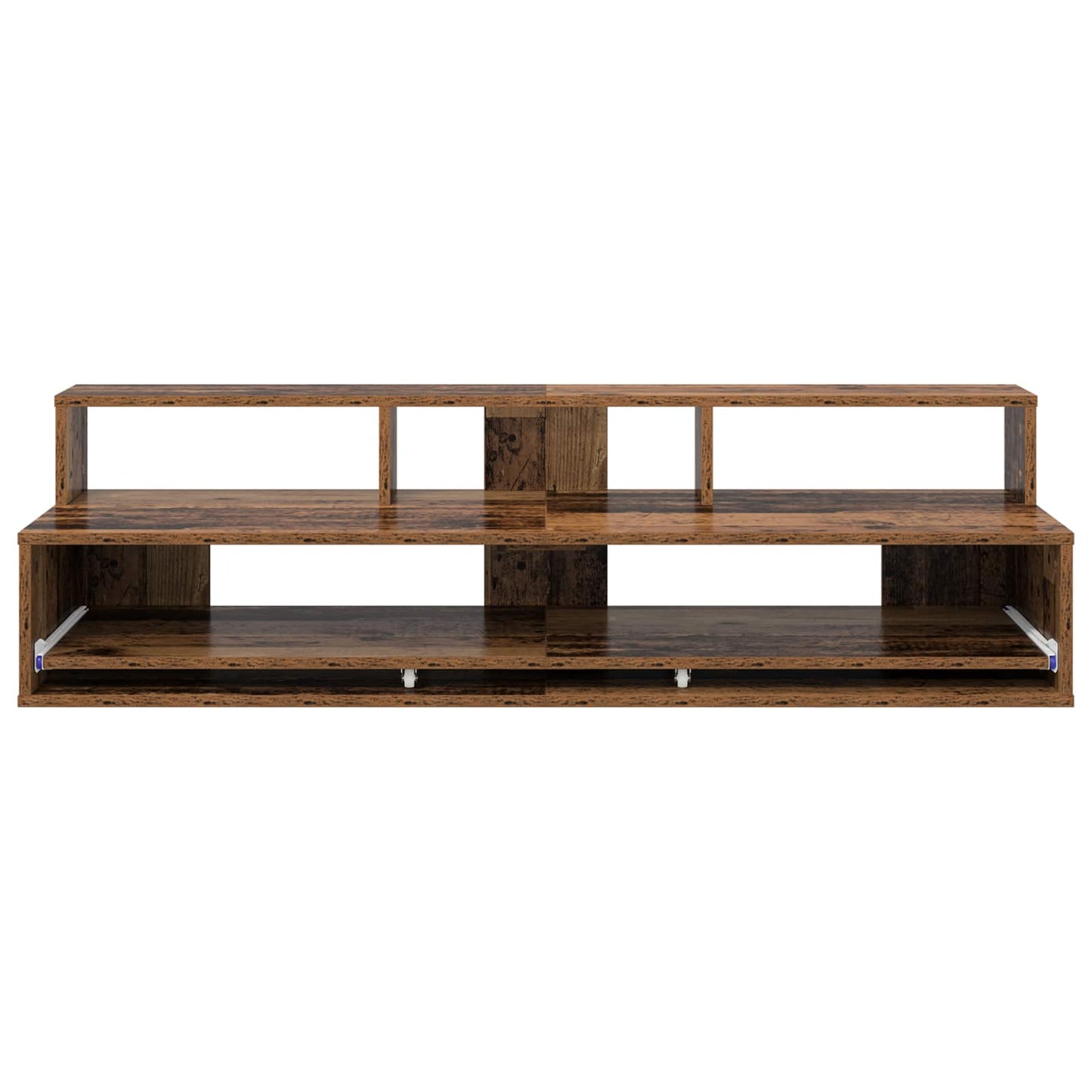 Studio Desk Old Wood 130 x 42.5 x 36 cm Engineered Wood
