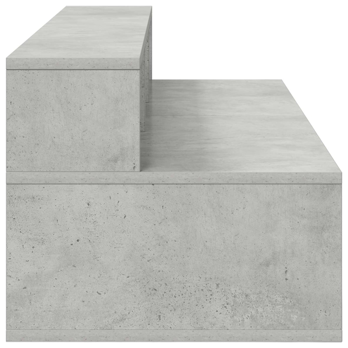 Studio Desk Concrete Grey 110 x 42.5 x 36 cm Engineered Wood