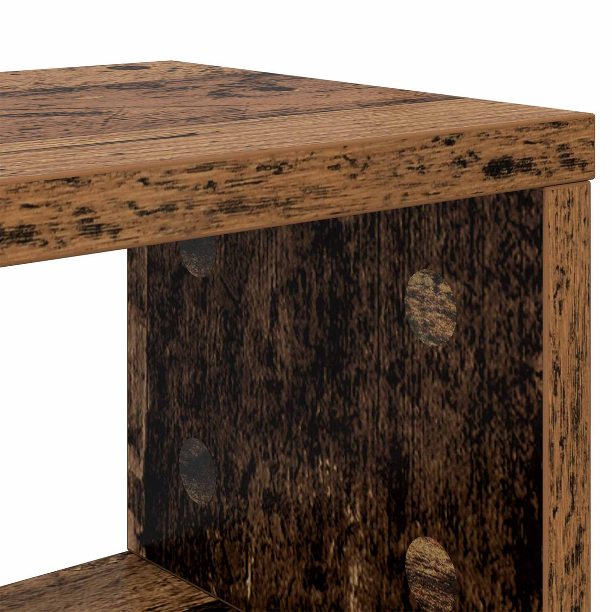 Studio Desk Old Wood 110 x 42.5 x 36 cm Engineered Wood