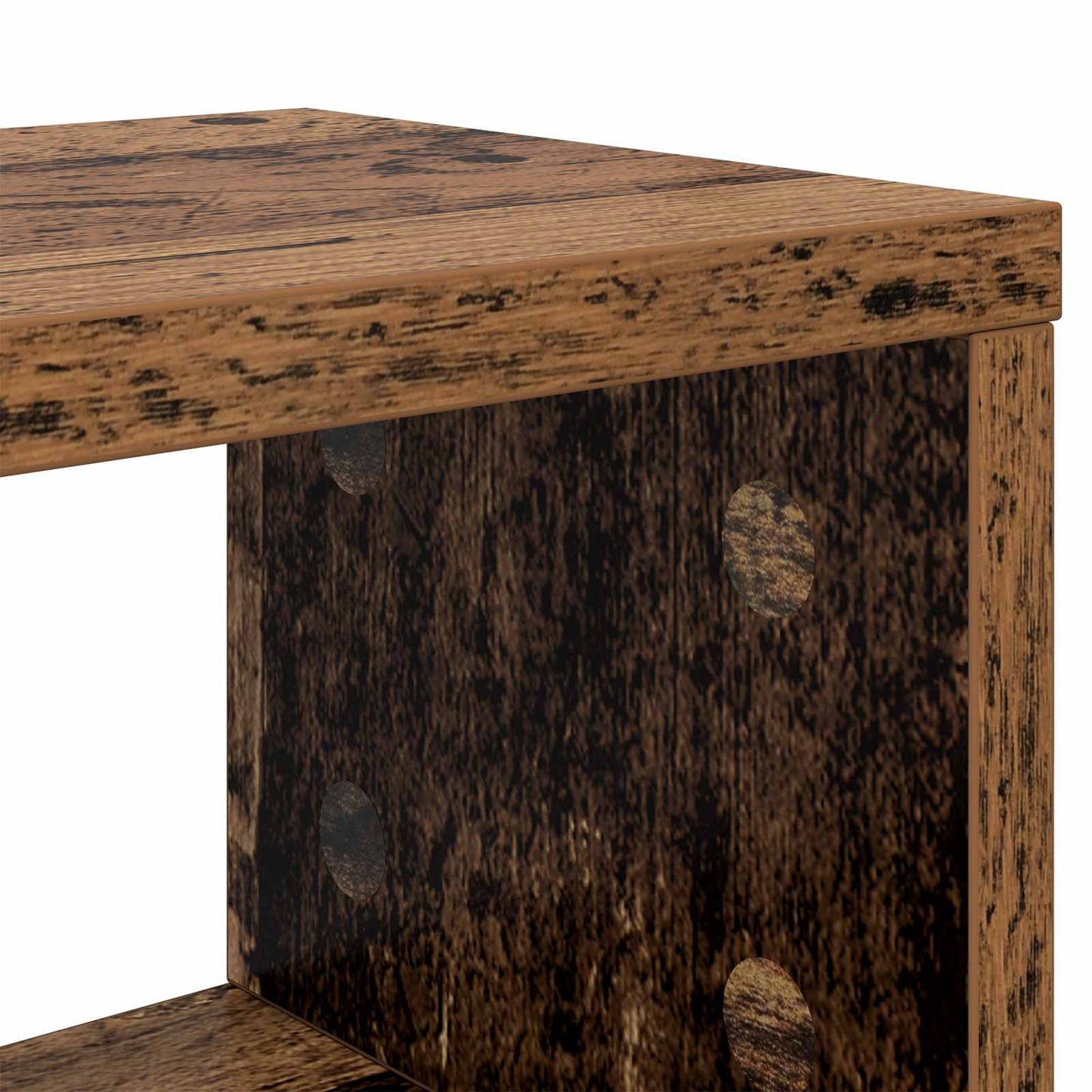 Studio Desk Old Wood 110 x 42.5 x 36 cm Engineered Wood