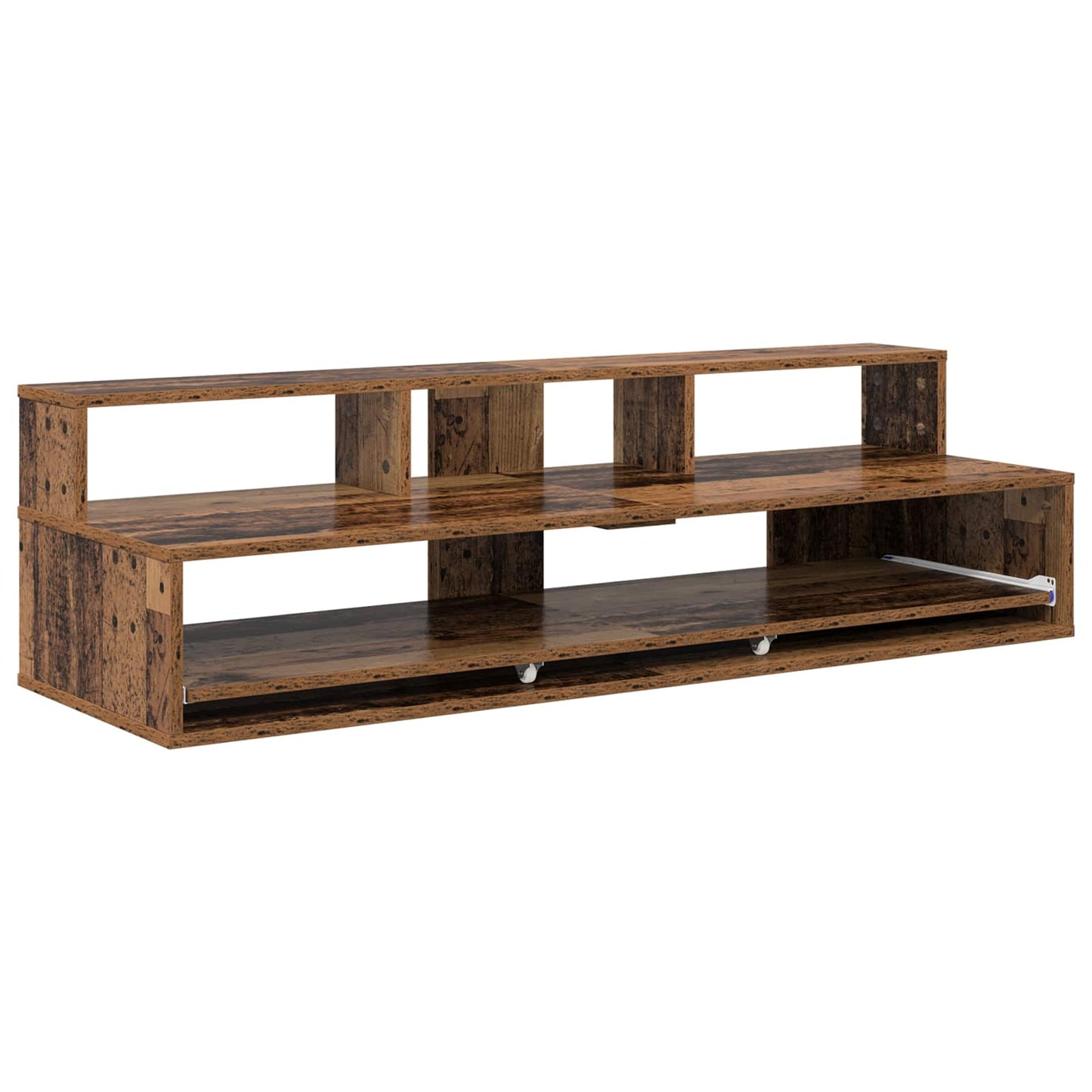 Studio Desk Old Wood 110 x 42.5 x 36 cm Engineered Wood