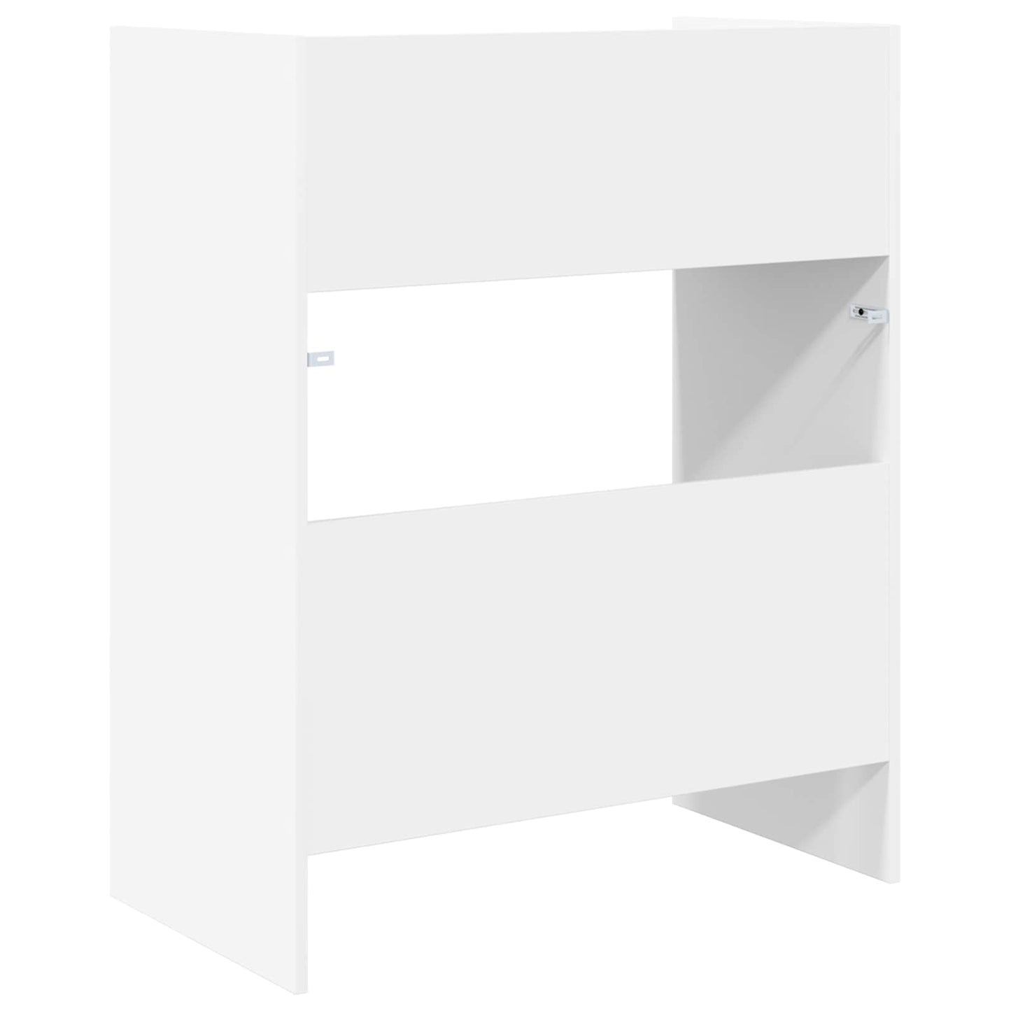 DJ Table White 102 x 45 x 102 cm Engineered Wood