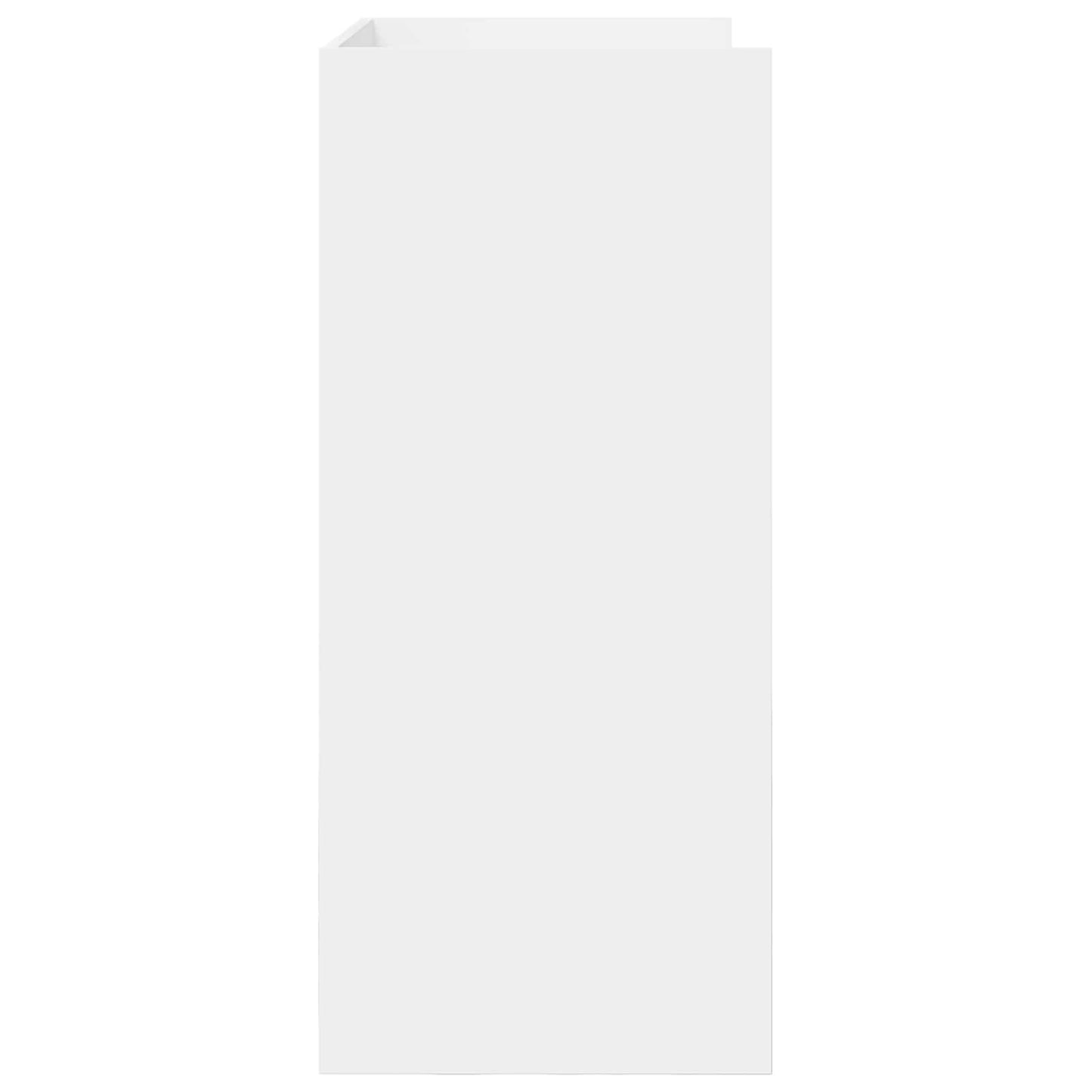 DJ Table White 102 x 45 x 102 cm Engineered Wood