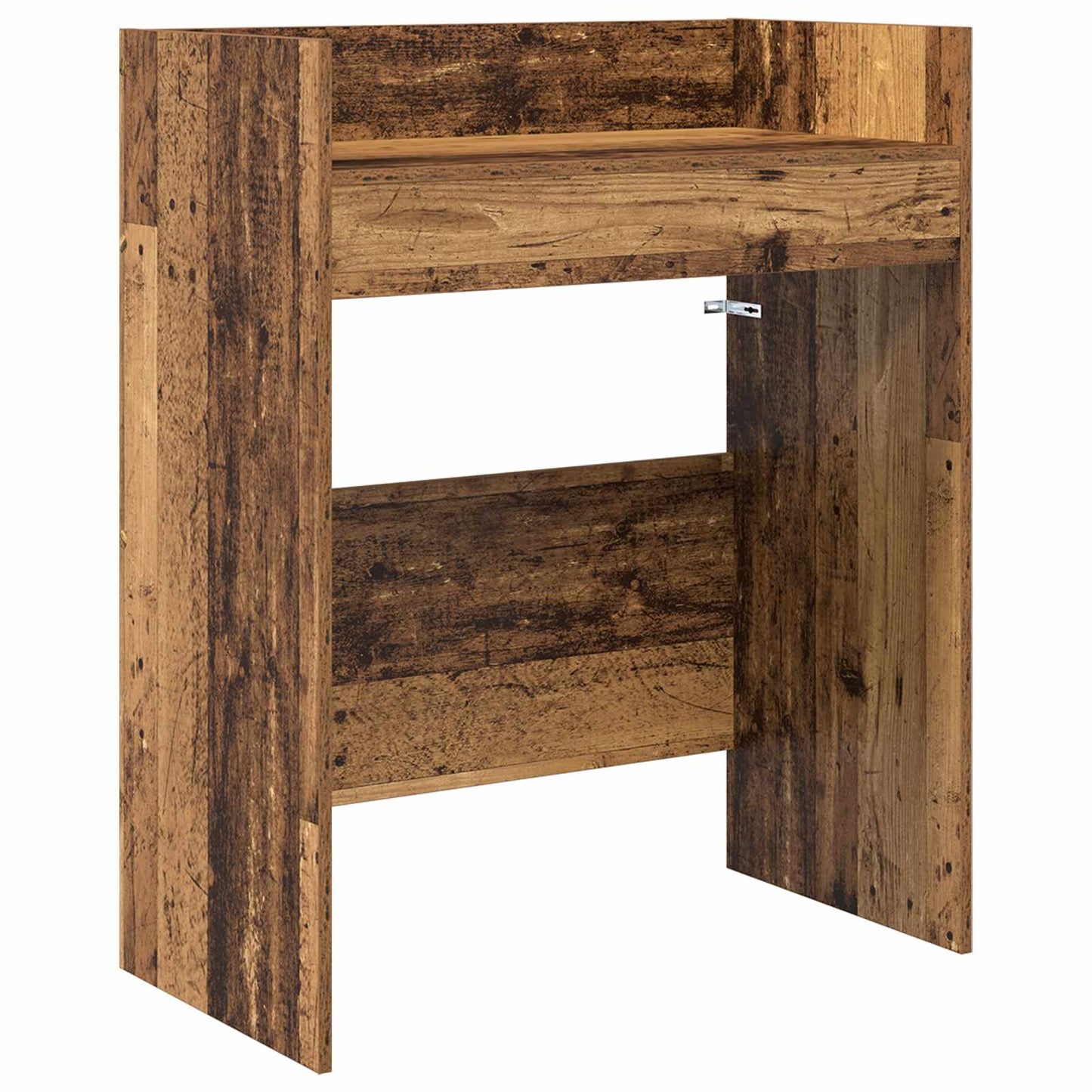 DJ Table Old Wood 102 x 45 x 102 cm Engineered Wood