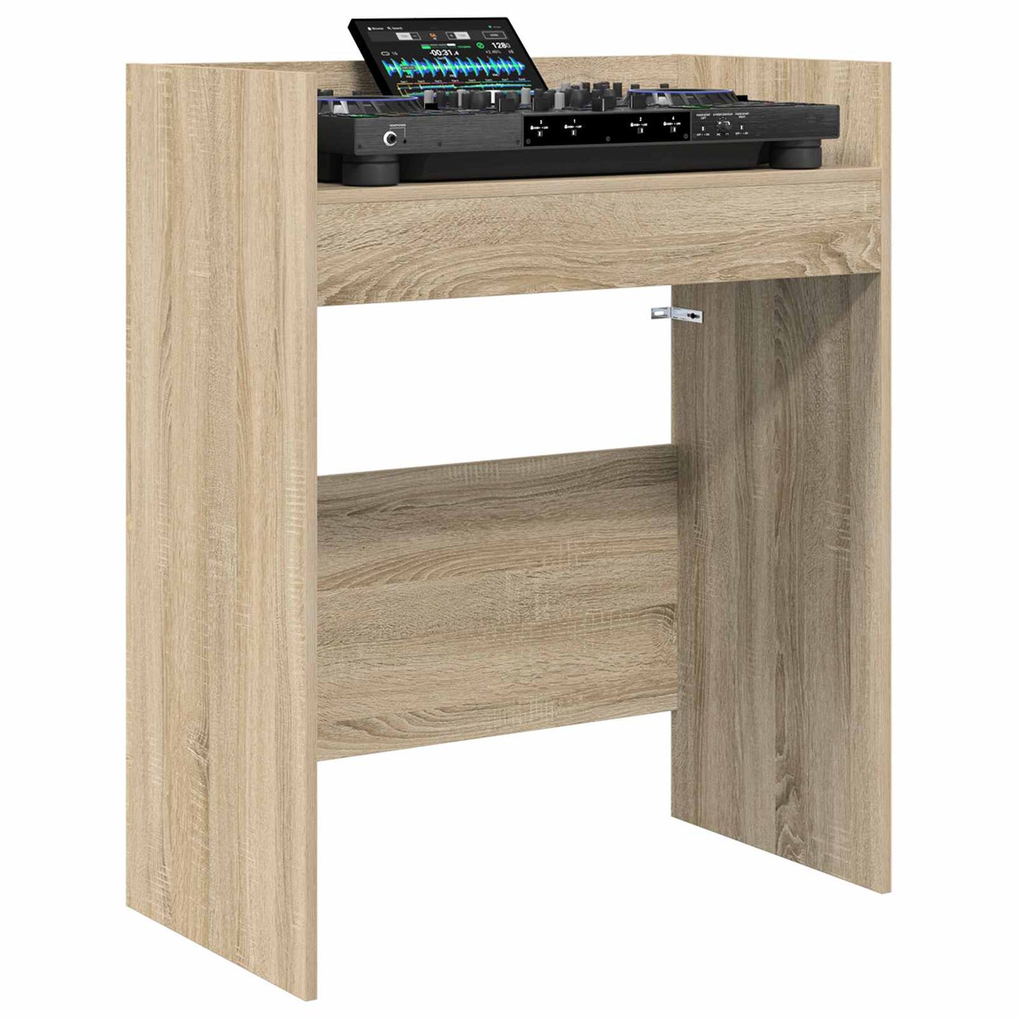 DJ Table Sonoma Oak 82 x 45 x 102 cm Engineered Wood