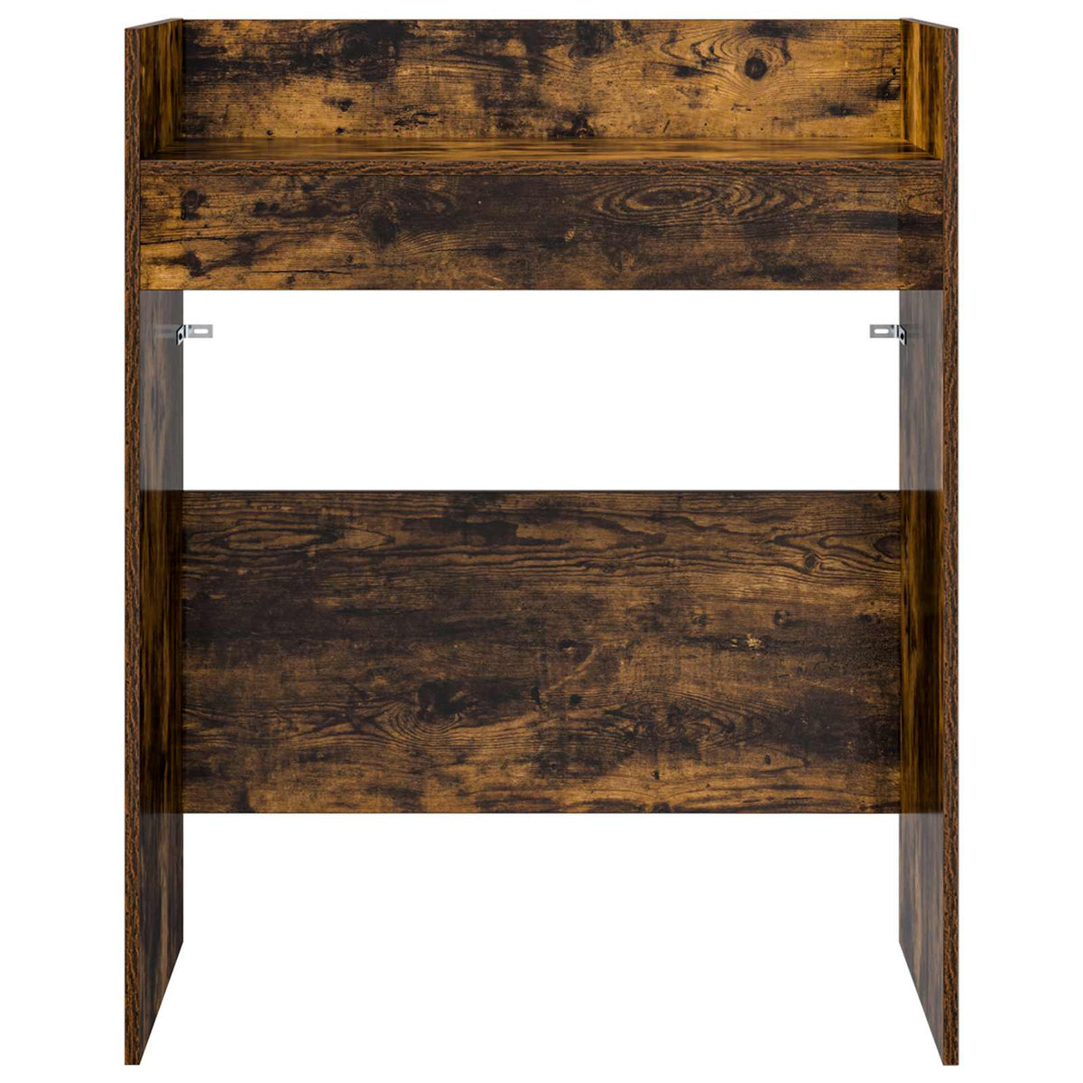 DJ Table Smoked Oak 82 x 45 x 102 cm Engineered Wood