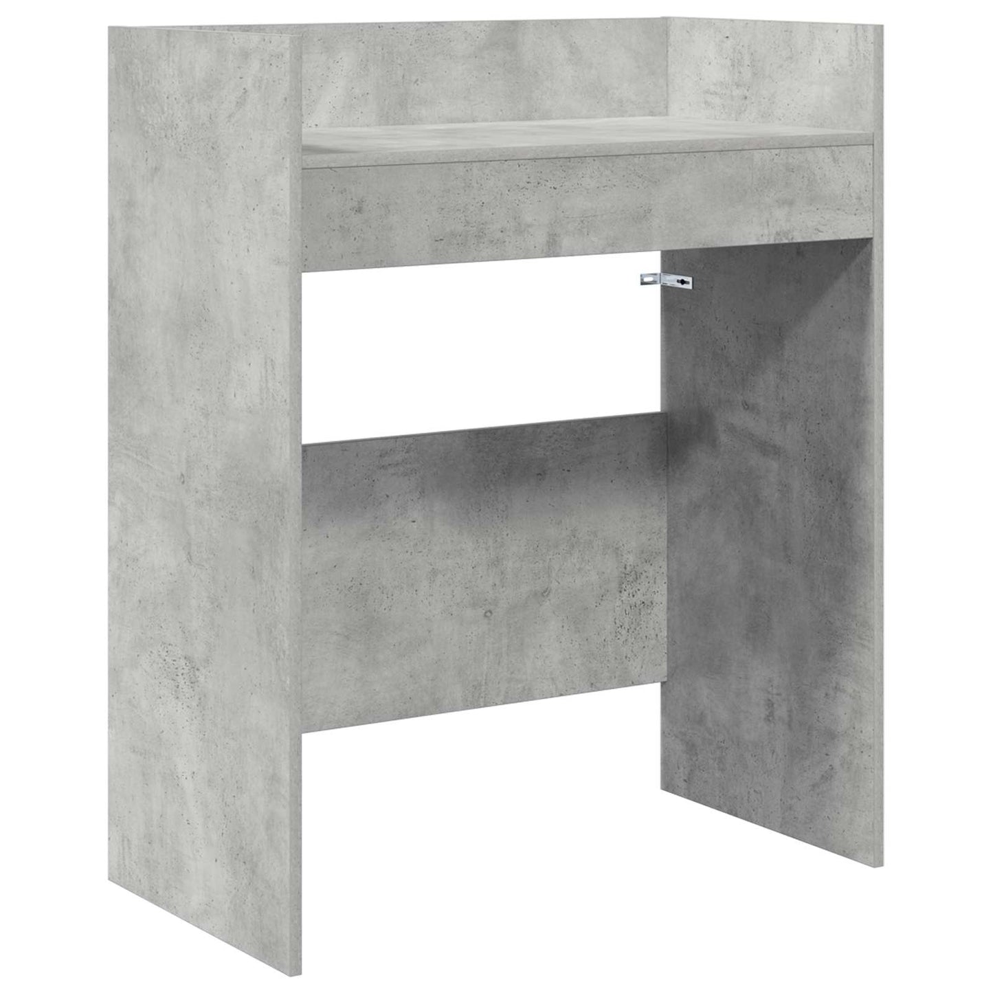 DJ Table Concrete Grey 62 x 45 x 102 cm Engineered Wood