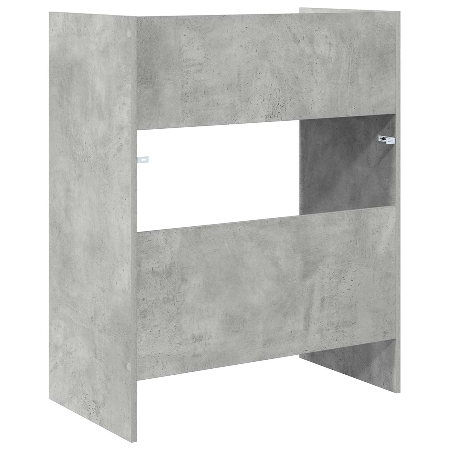 DJ Table Concrete Grey 62 x 45 x 102 cm Engineered Wood