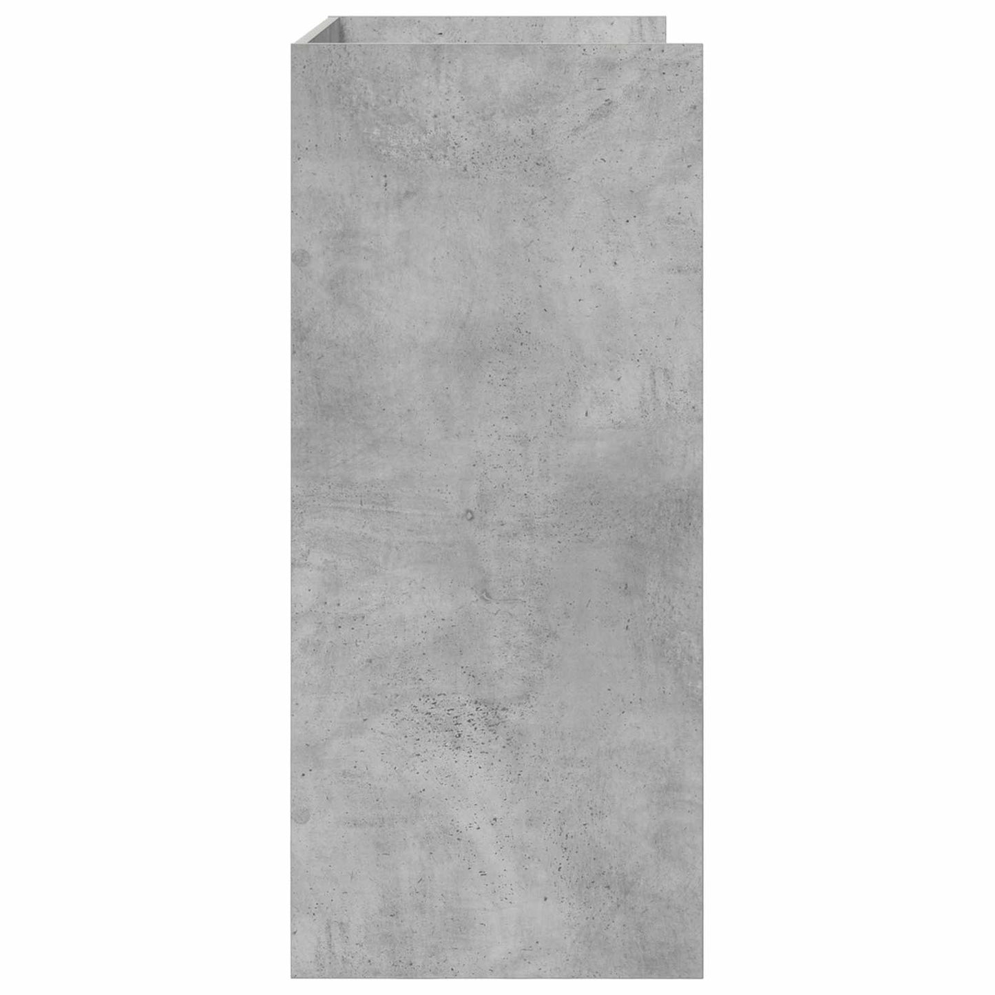 DJ Table Concrete Grey 62 x 45 x 102 cm Engineered Wood