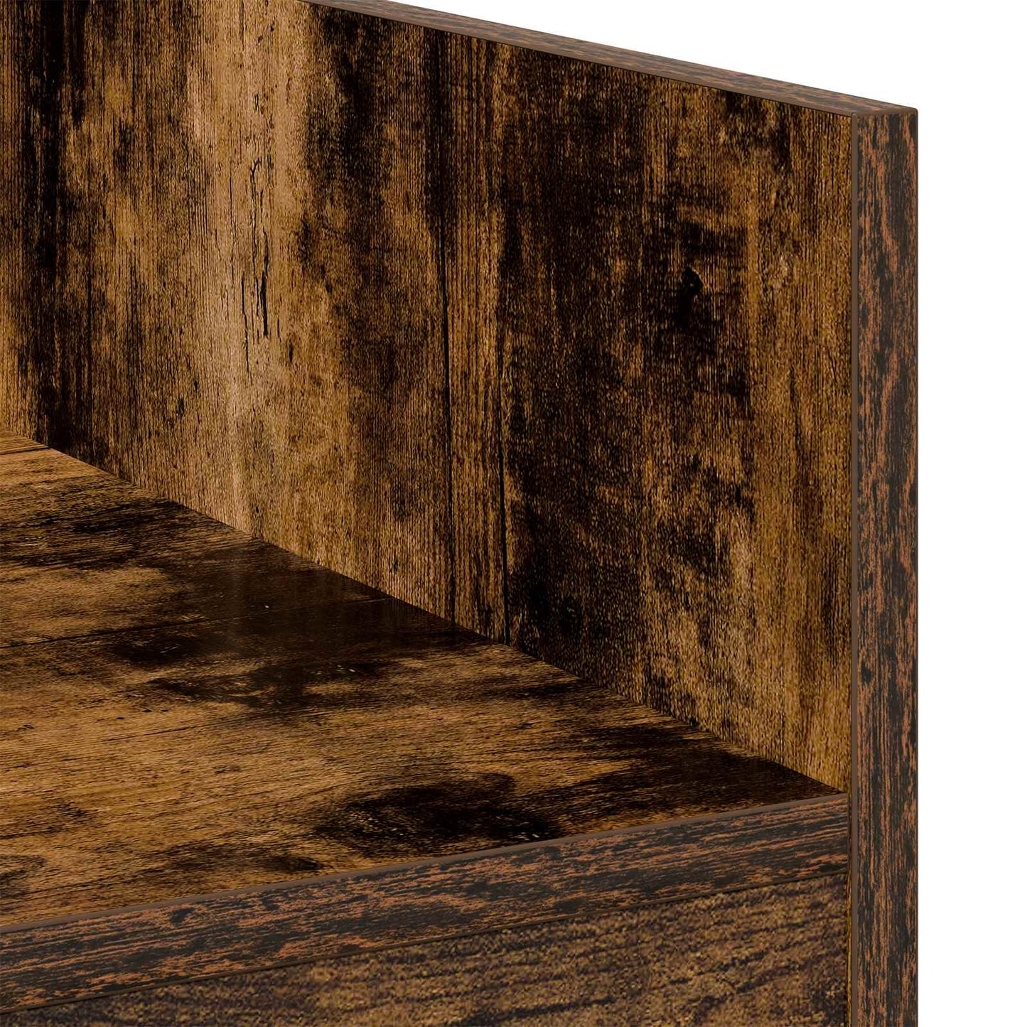 DJ Table Smoked Oak 62 x 45 x 102 cm Engineered Wood
