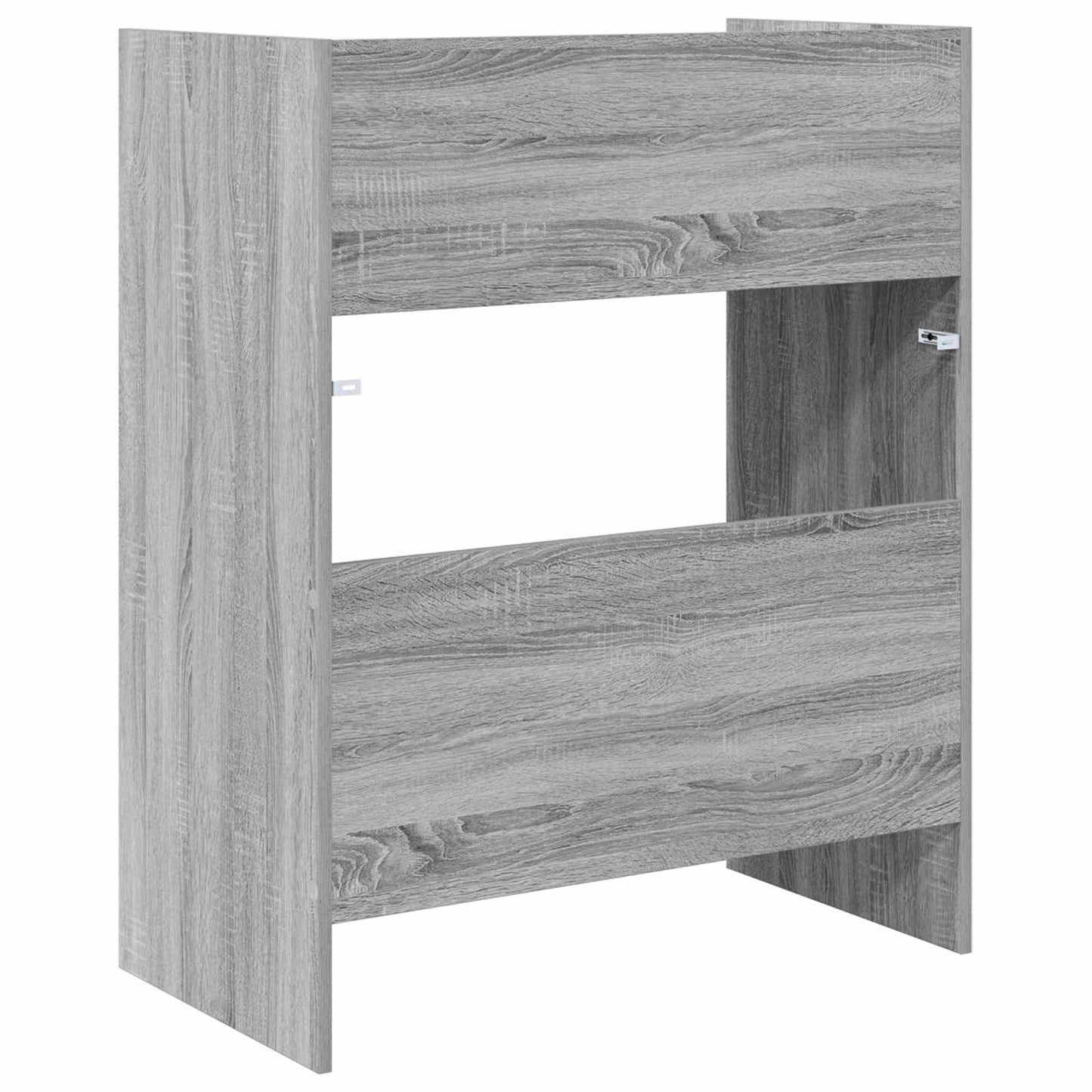 DJ Table Grey Sonoma 62 x 45 x 102 cm Engineered Wood