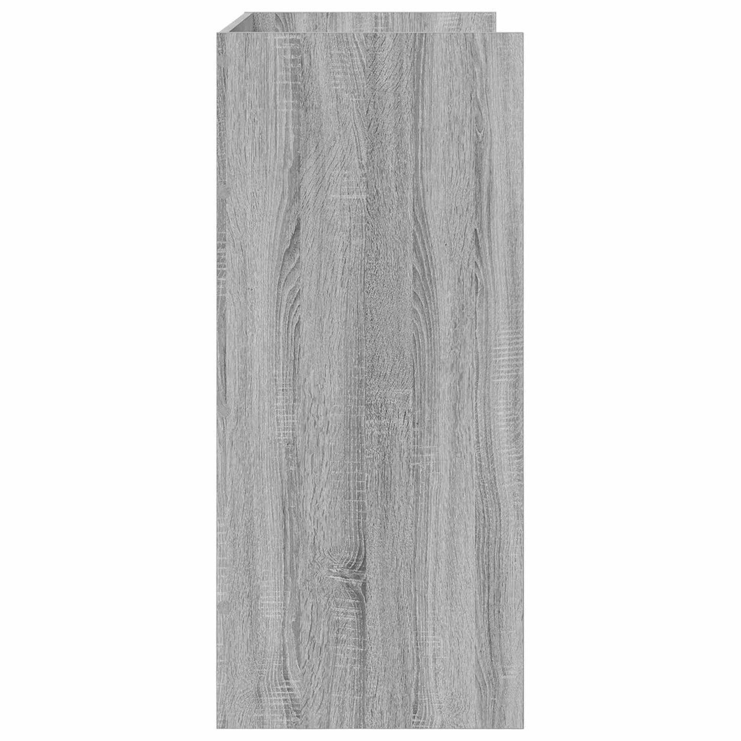 DJ Table Grey Sonoma 62 x 45 x 102 cm Engineered Wood