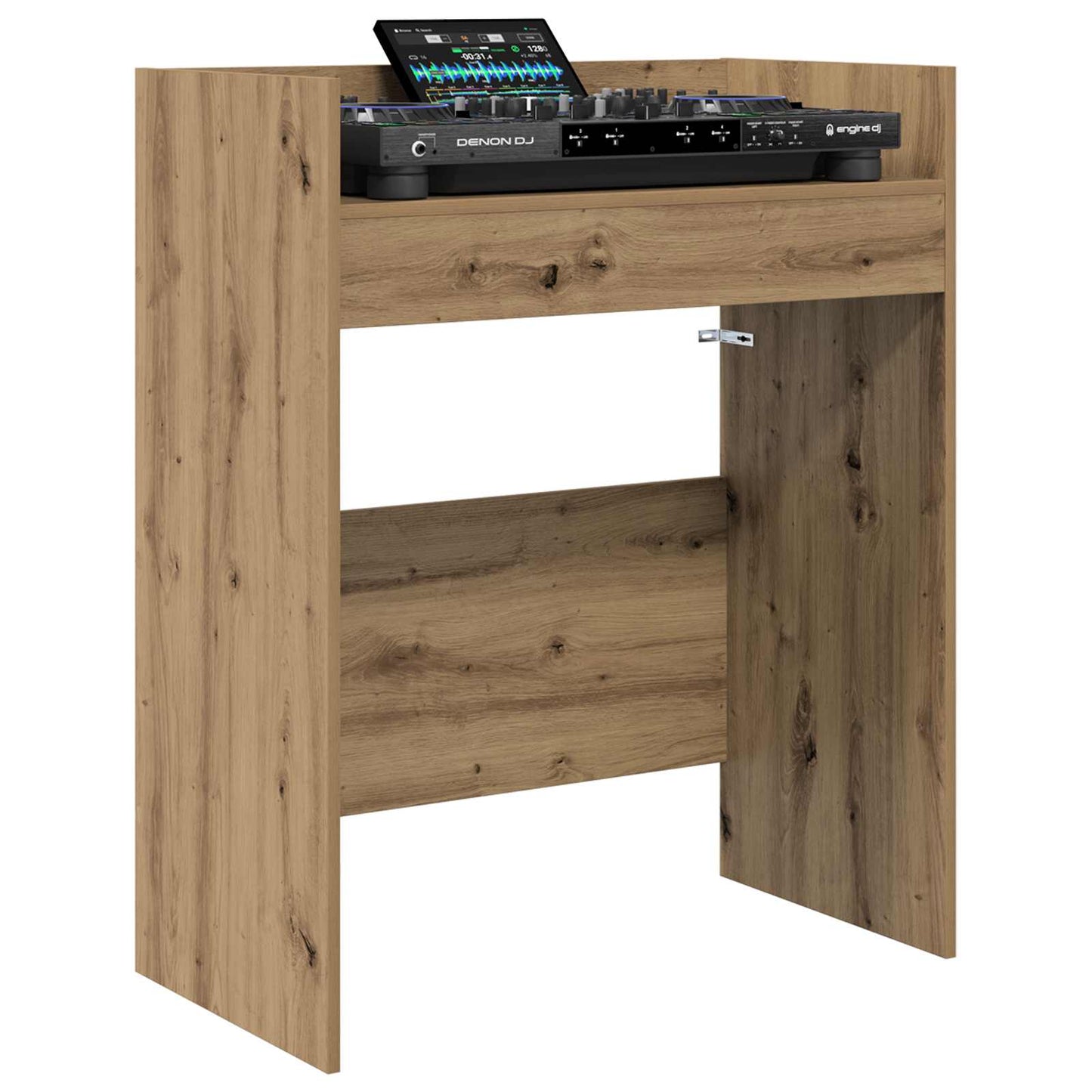 DJ Table Artisan Oak 62 x 45 x 102 cm Engineered Wood