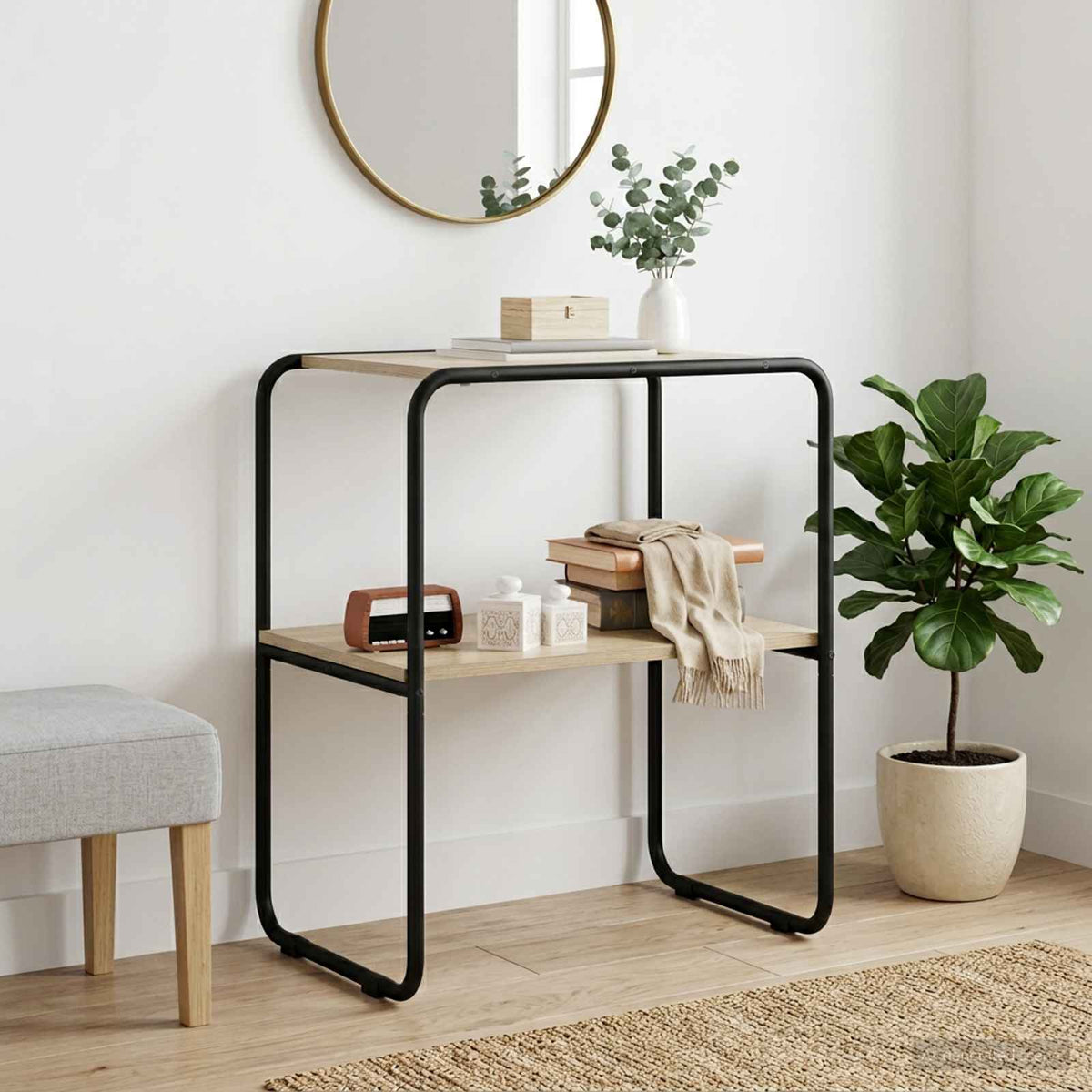 Console Table Sonoma Oak 100 x 42.5 x 70 cm Engineered Wood