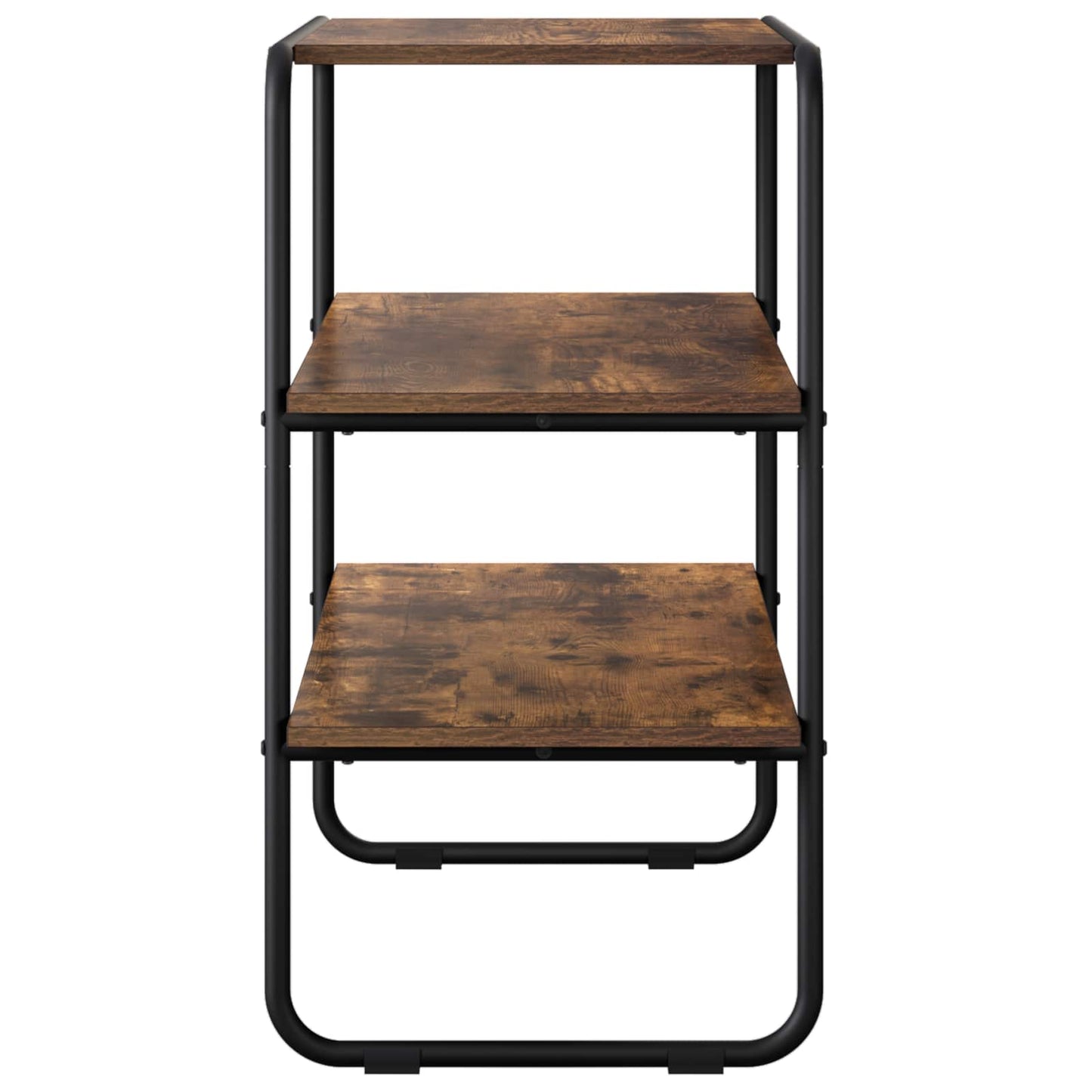 Console Table Smoked Oak 60 x 41 x 75 cm Engineered Wood