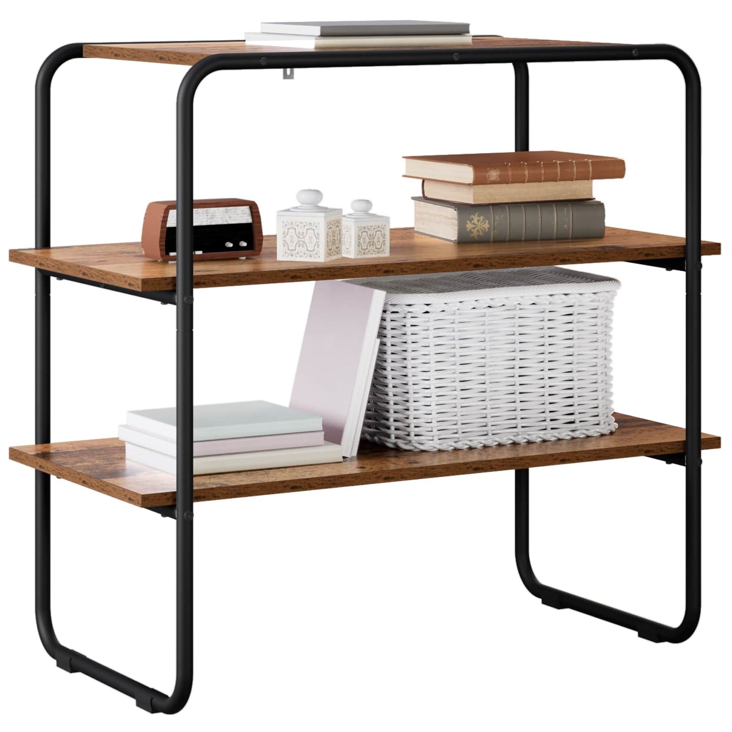 Console Table Old Wood 80 x 41 x 75 cm Engineered Wood