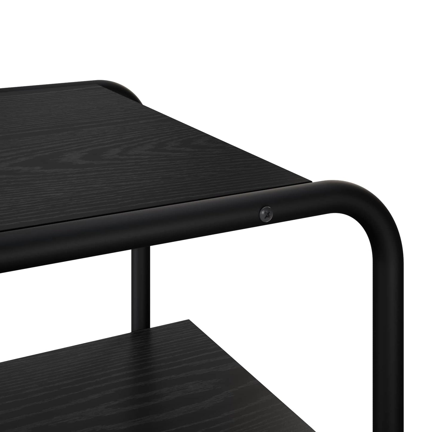 Console Table Black Oak 100 x 41 x 75 cm Engineered Wood