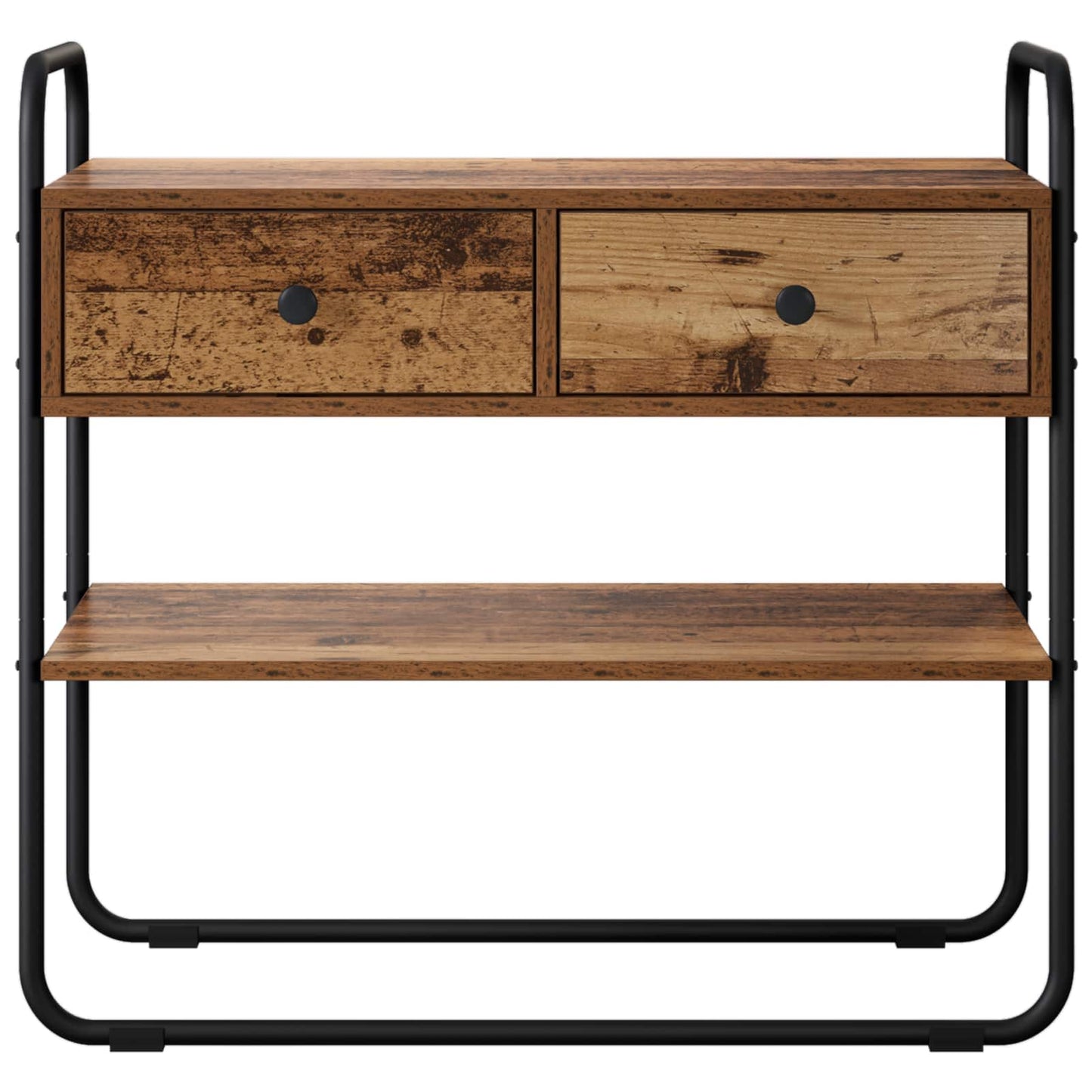 Console Table Old Wood 80 x 40 x 75 cm Engineered Wood
