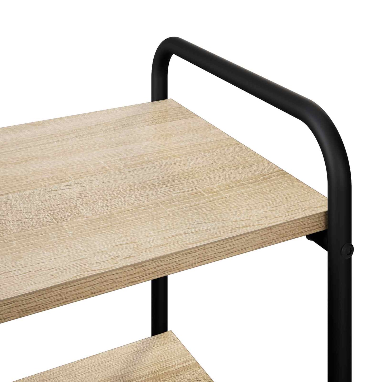Console Table Sonoma Oak 80 x 35 x 75 cm Engineered Wood