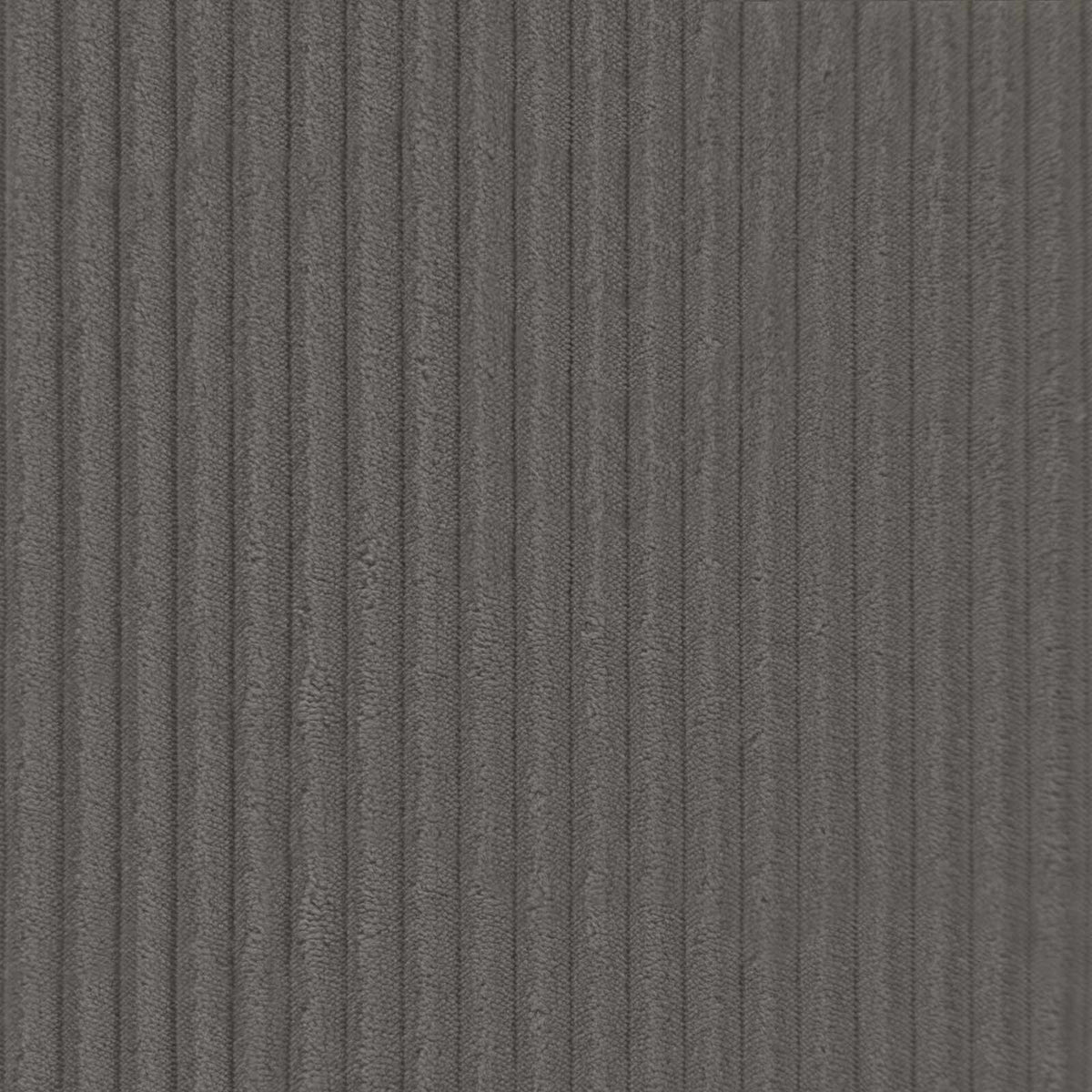 Cushion Cover 6 pcs HEERLEN Dark Grey 30 x 30 cm Corduroy