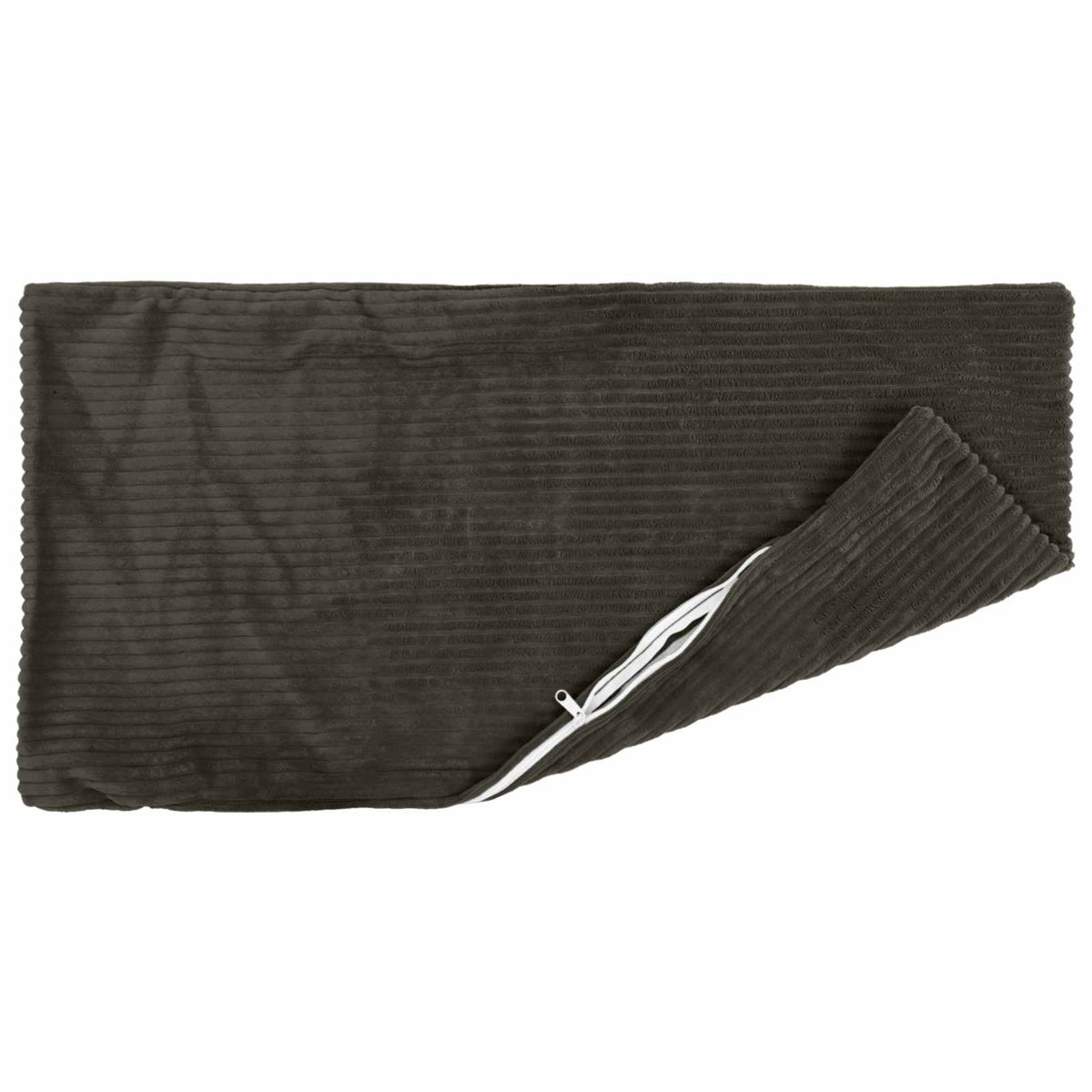 Cushion Cover 6 pcs HEERLEN Anthracite 30 x 50 cm Corduroy