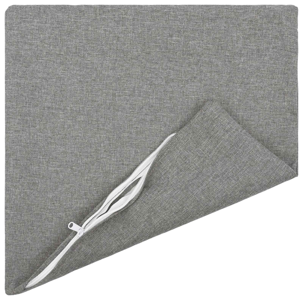 Cushion Cover 6 pcs HEERLEN Cloud Grey 35 x 35 cm Fabric