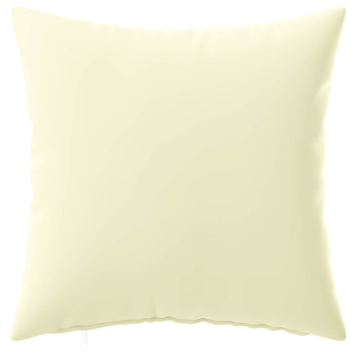 Cushion Cover 6 pcs HEERLEN Cream 35 x 35 cm Polyester